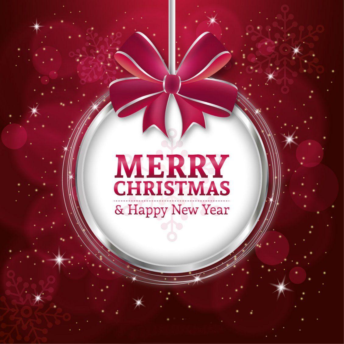 1130x1130 Wonderful red wallpaper Christmas and Happy New Year