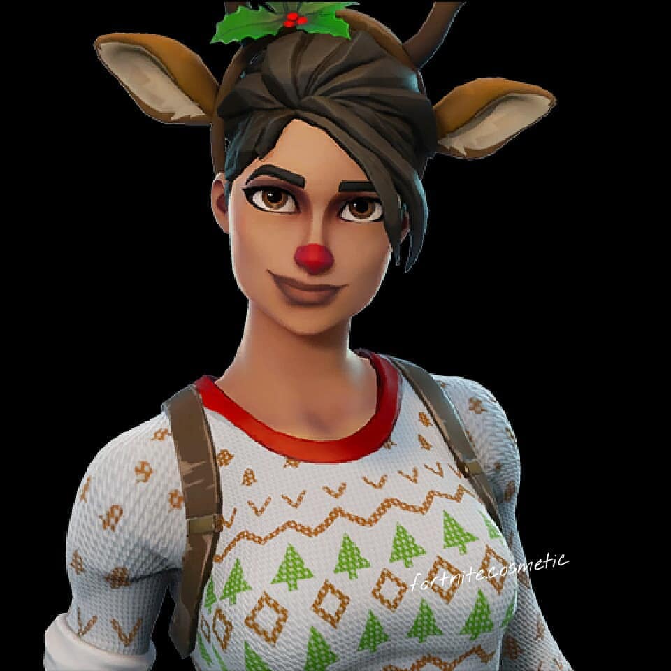 960x960 Red Nosed Raider Fortnite Wallpaper