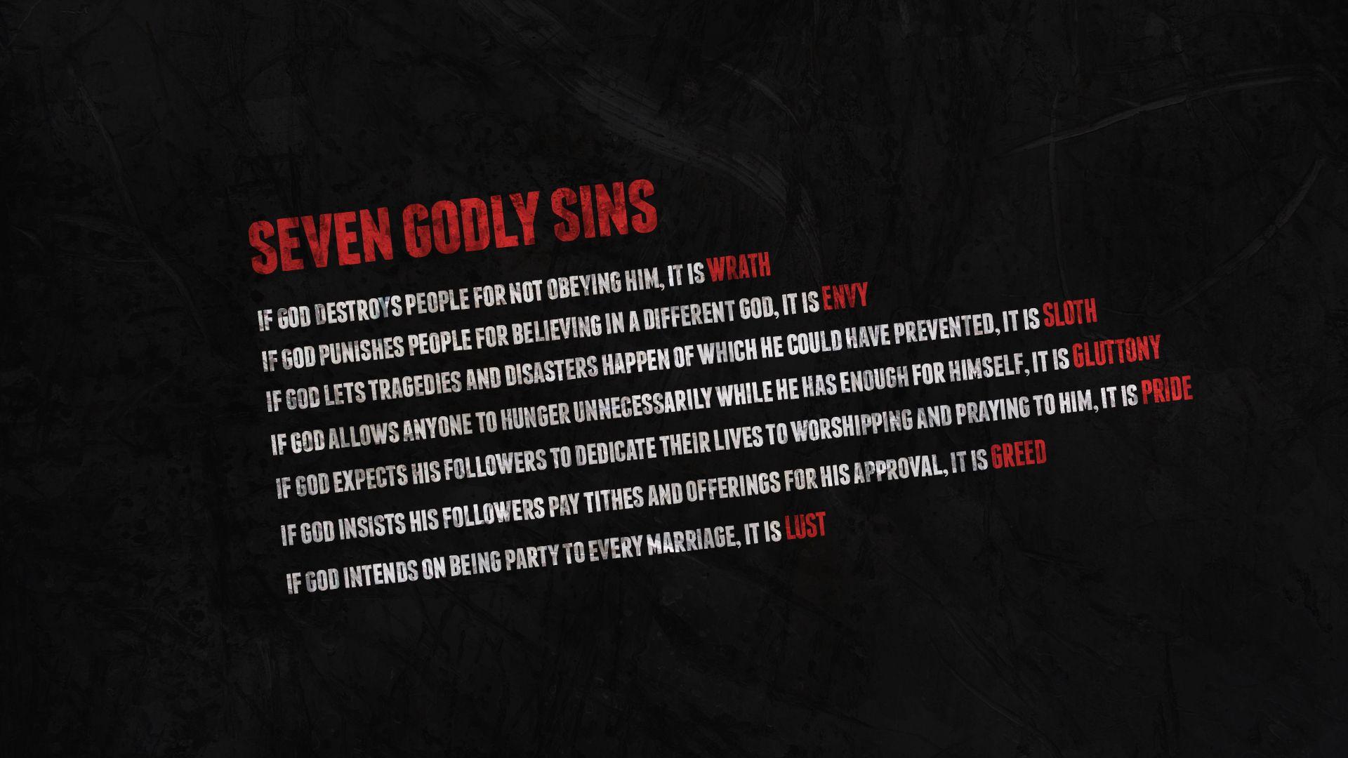 1920x1080 Atheism HD Wallpaper