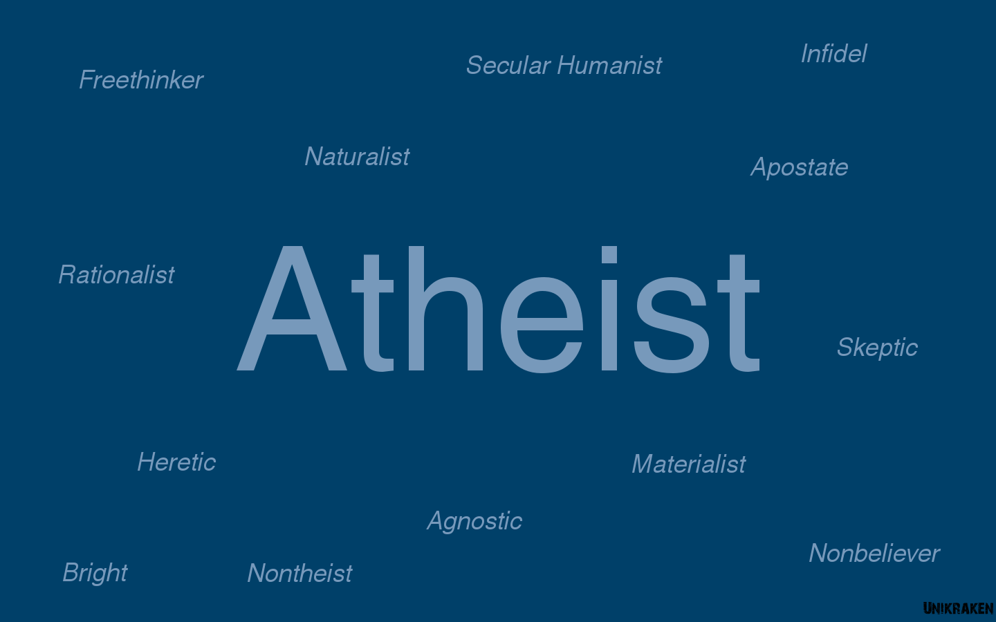 1440x900 Atheism Wallpaper