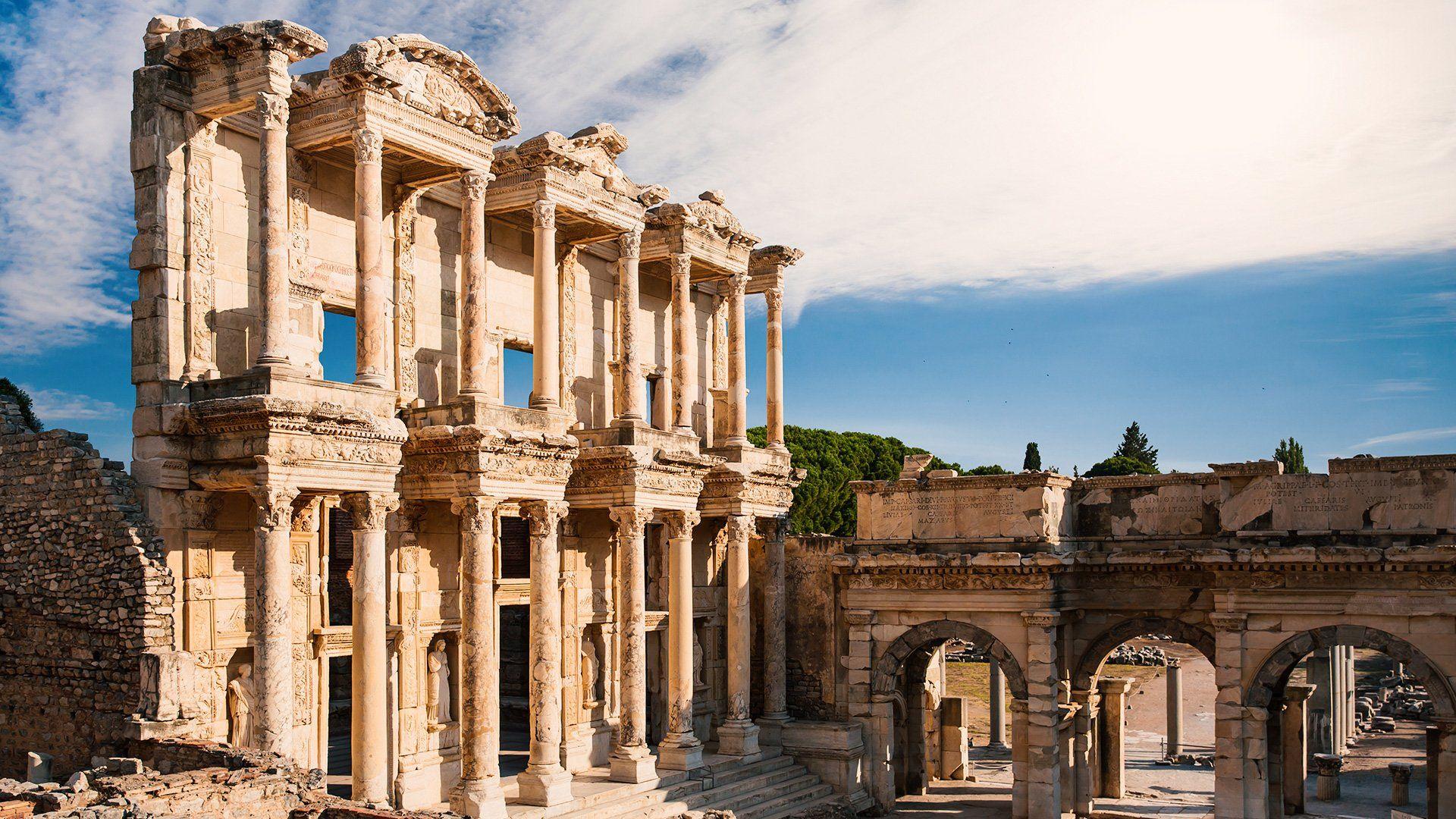 1920x1080 the, Ruins, Summer, Tourism, Landscape, Beauty, Is, Amazing