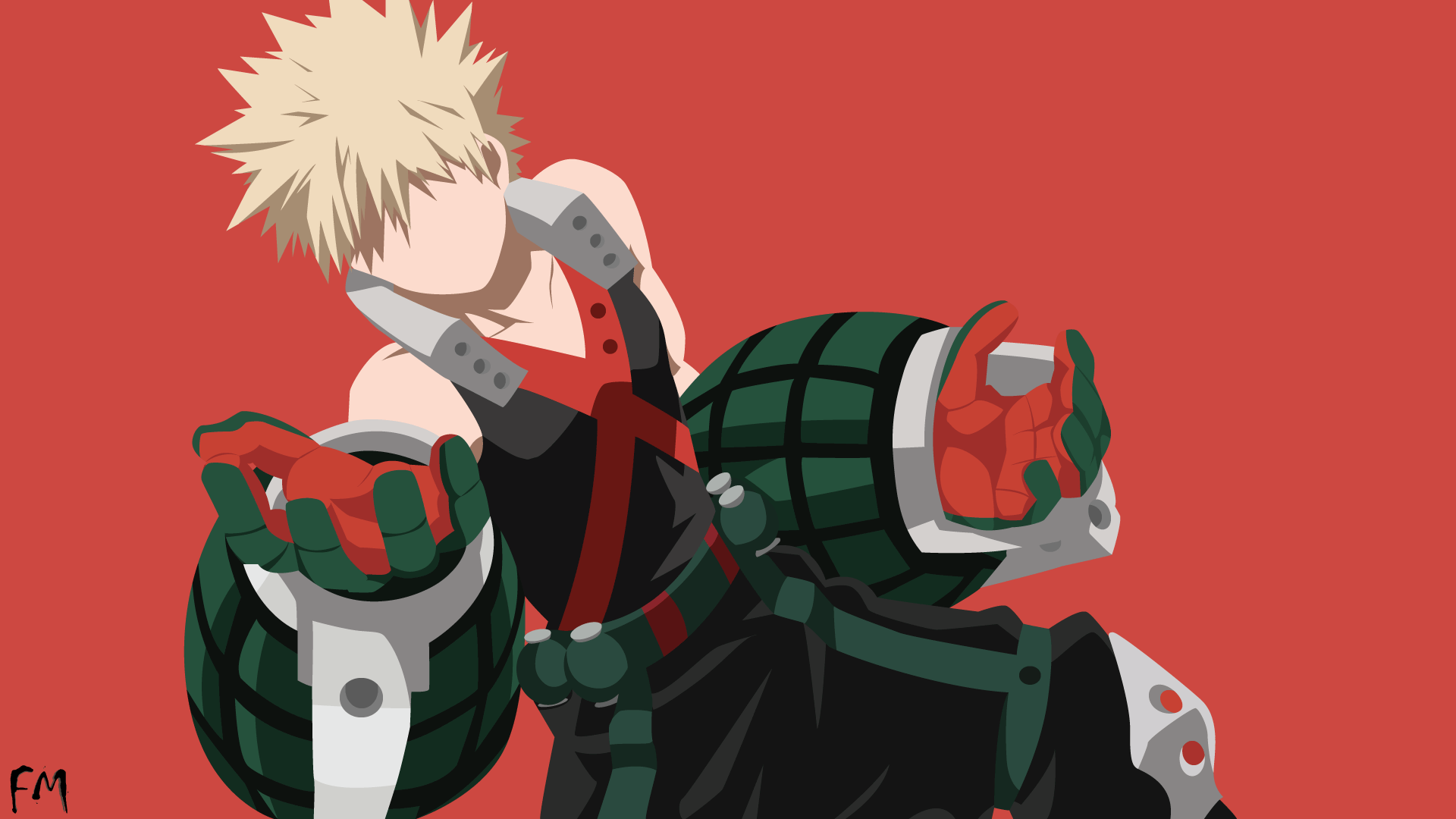 1920x1080 Katsuki Bakugou High Definition Wallpaper 37482