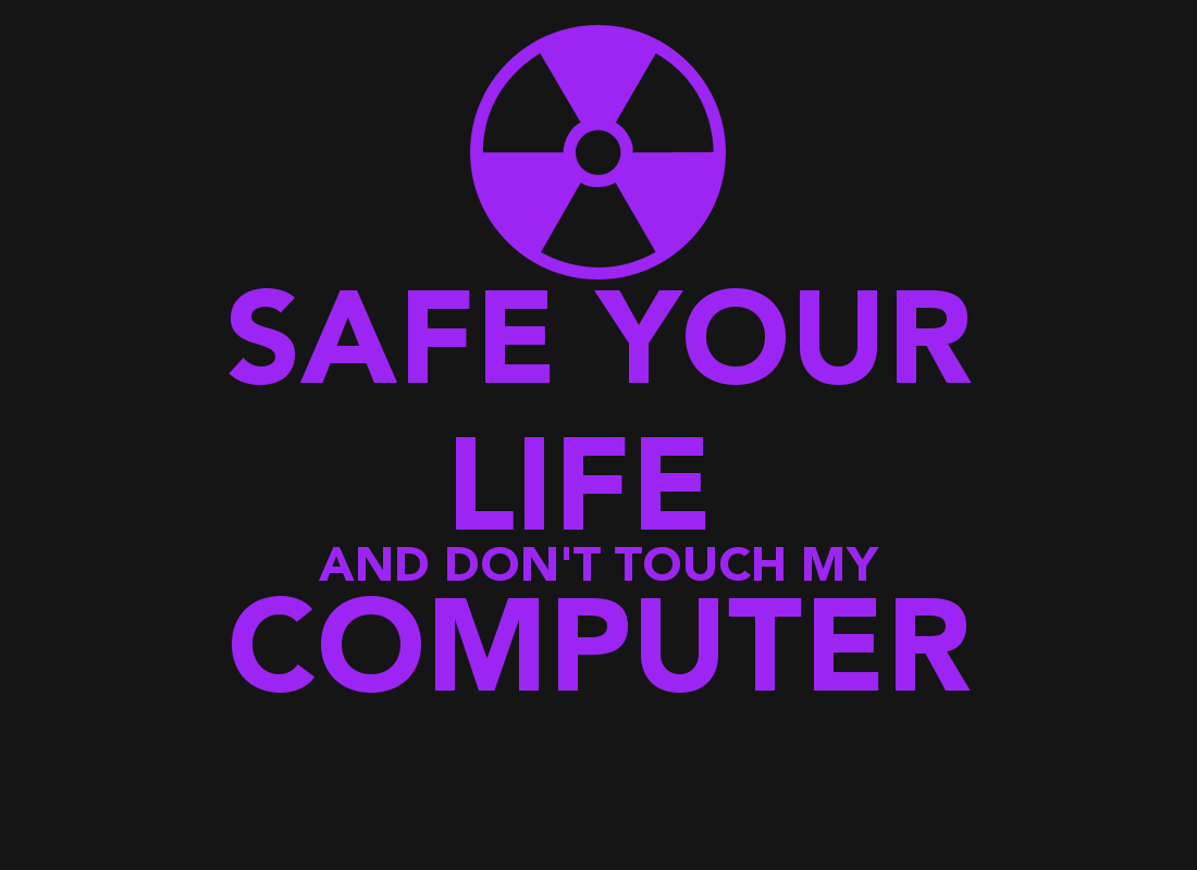 DONT TOUCH MY TABLET PLEASE Poster  José  Keep CalmoMatic
