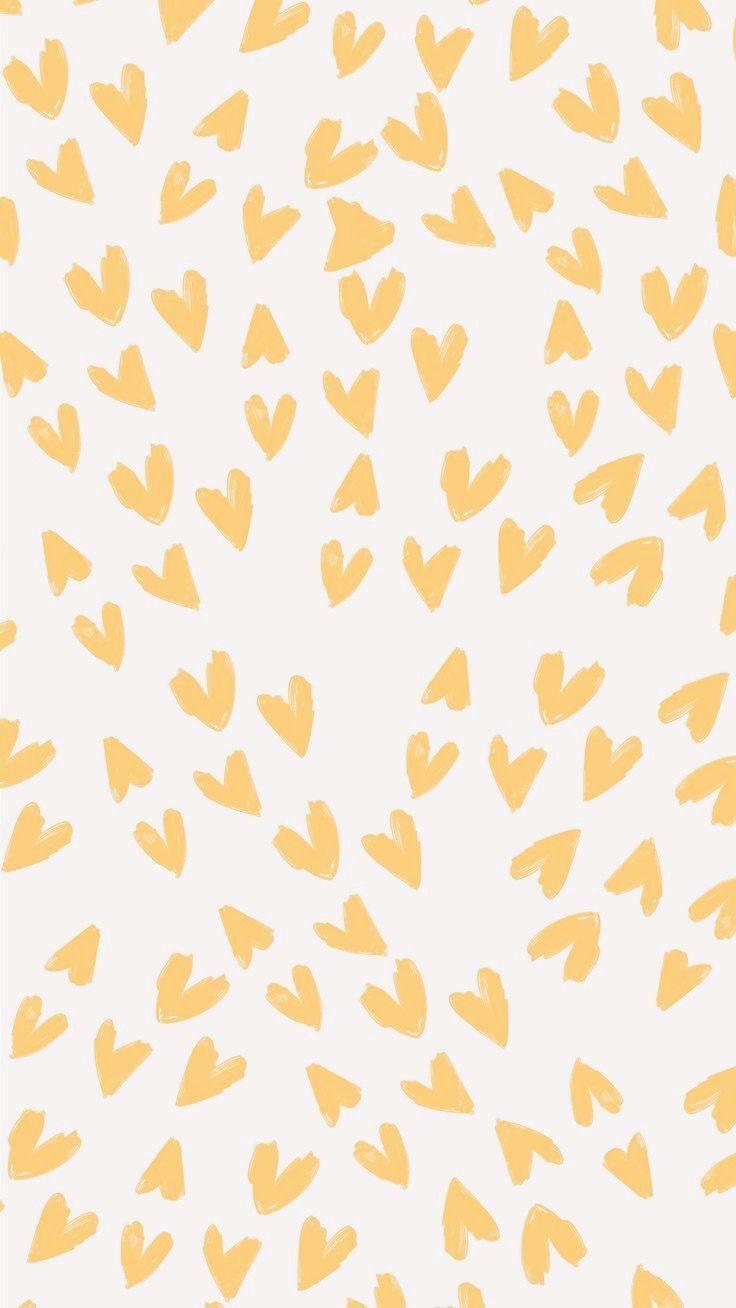 Yellow Hearts Wallpapers - Top Free Yellow Hearts Backgrounds -  WallpaperAccess