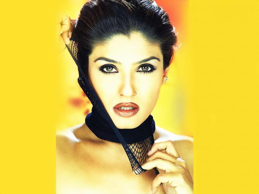 1024x768 Raveena Tandon Wallpaper