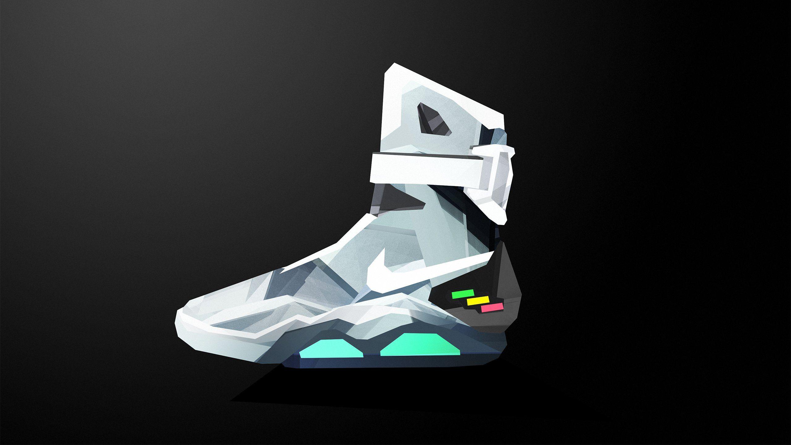 2560x1440 Cool Nike Air Mag Wallpaper