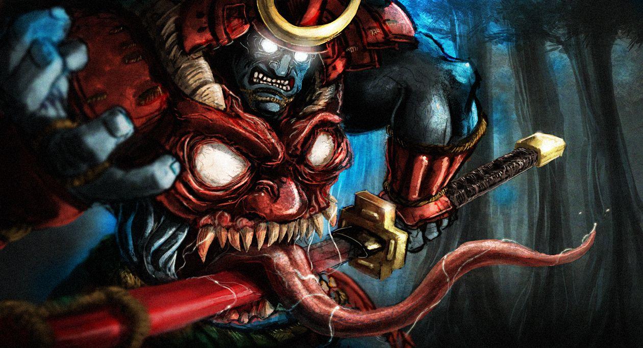 1260x683 Japanese Oni Yokai favourites