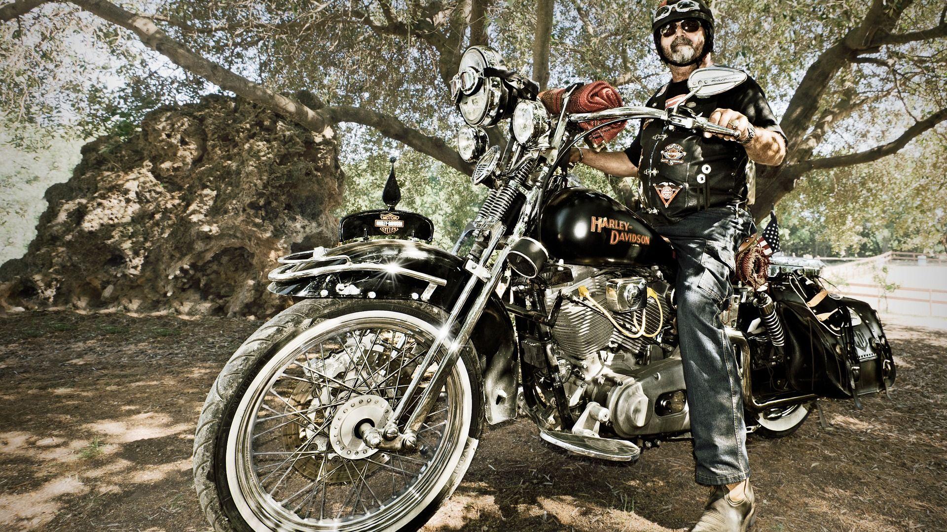1920x1080 Harley Davidson Motorcycle 1080p HD Wallpaper for Desktop. Ideas