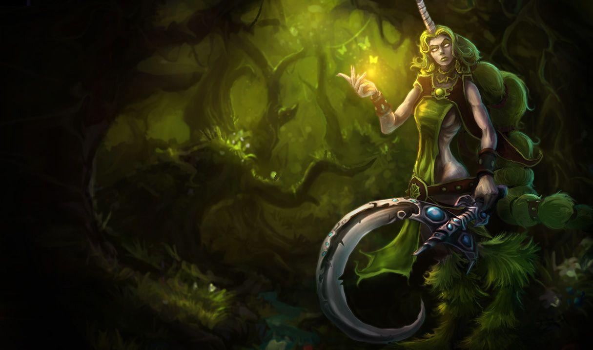 1215x717 Dryad Soraka Skin of Legends Wallpaper