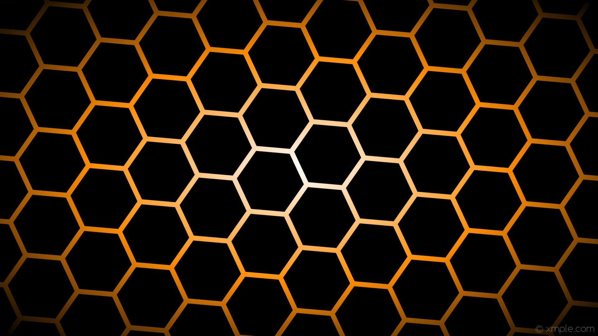 1920x1080 Black Orange Wallpaper