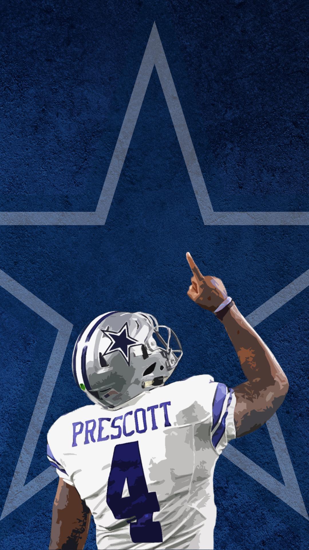 Dak Prescott grunge art Dallas Cowboys quarterback american football  NFL HD wallpaper  Peakpx