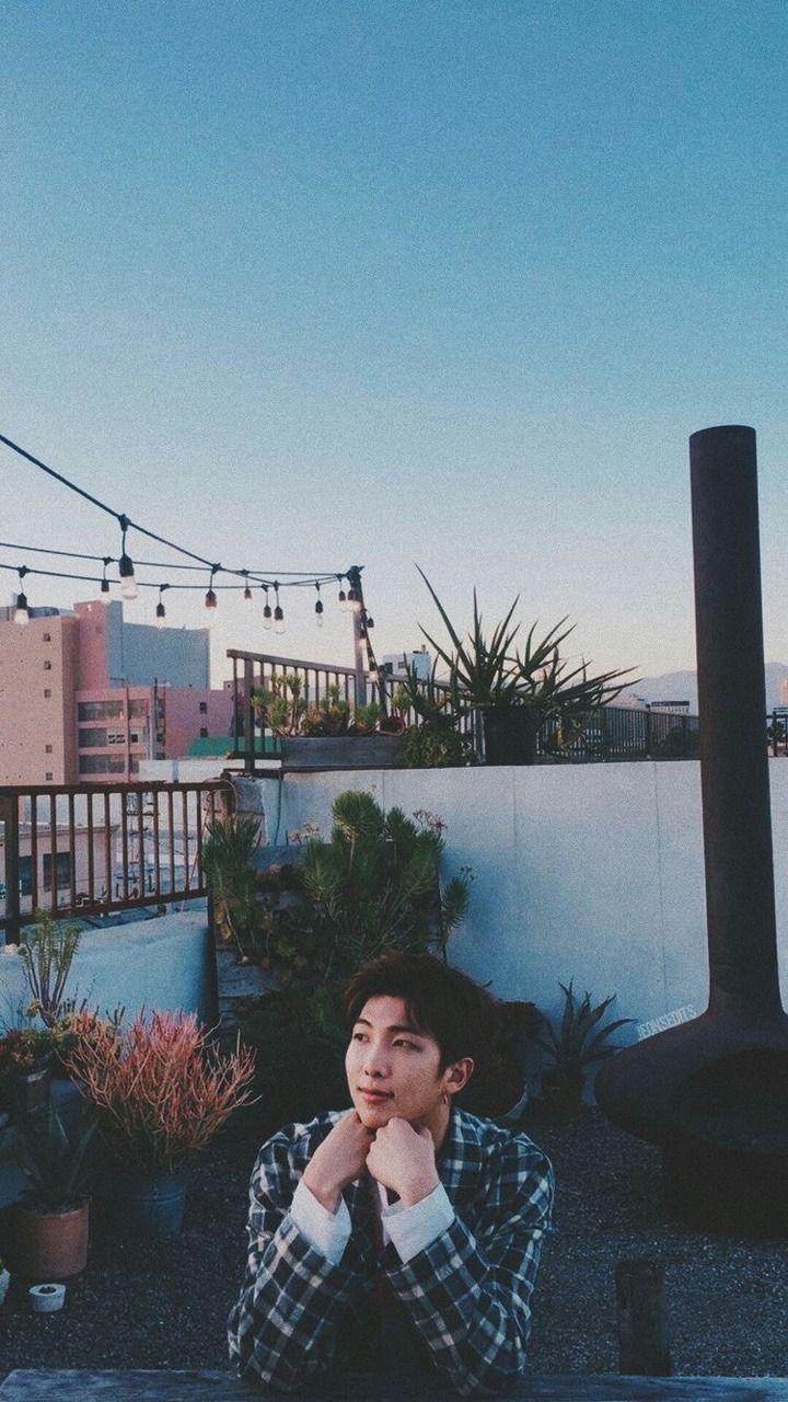 720x1280 Kim Namjoon Aesthetic Wallpaper