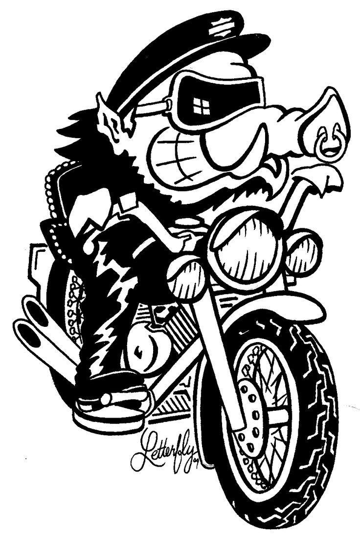 736x1108 best Biker Art image. Motorcycle art, Bicycle art