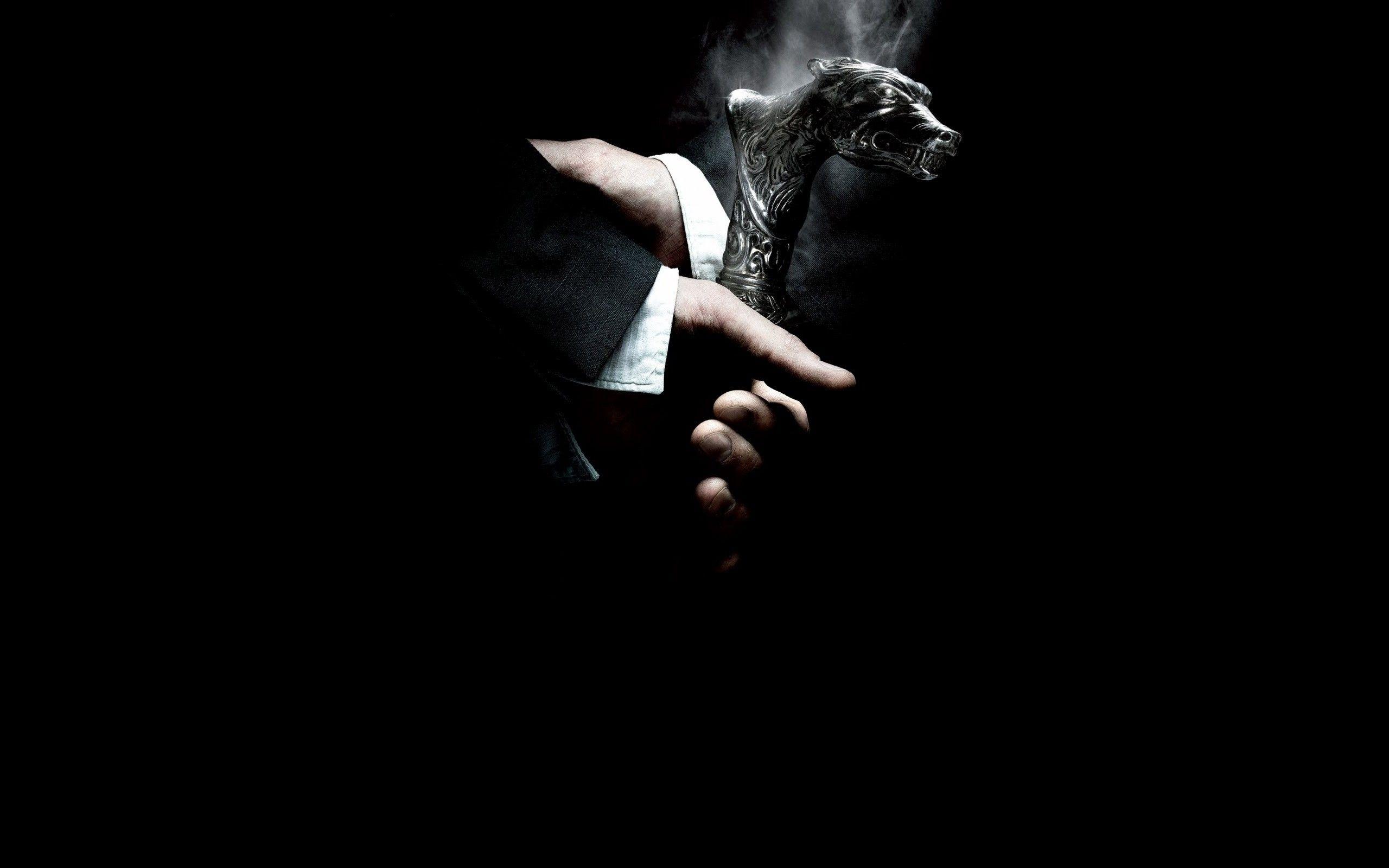 2560x1600 Movies smoke black background wolfman