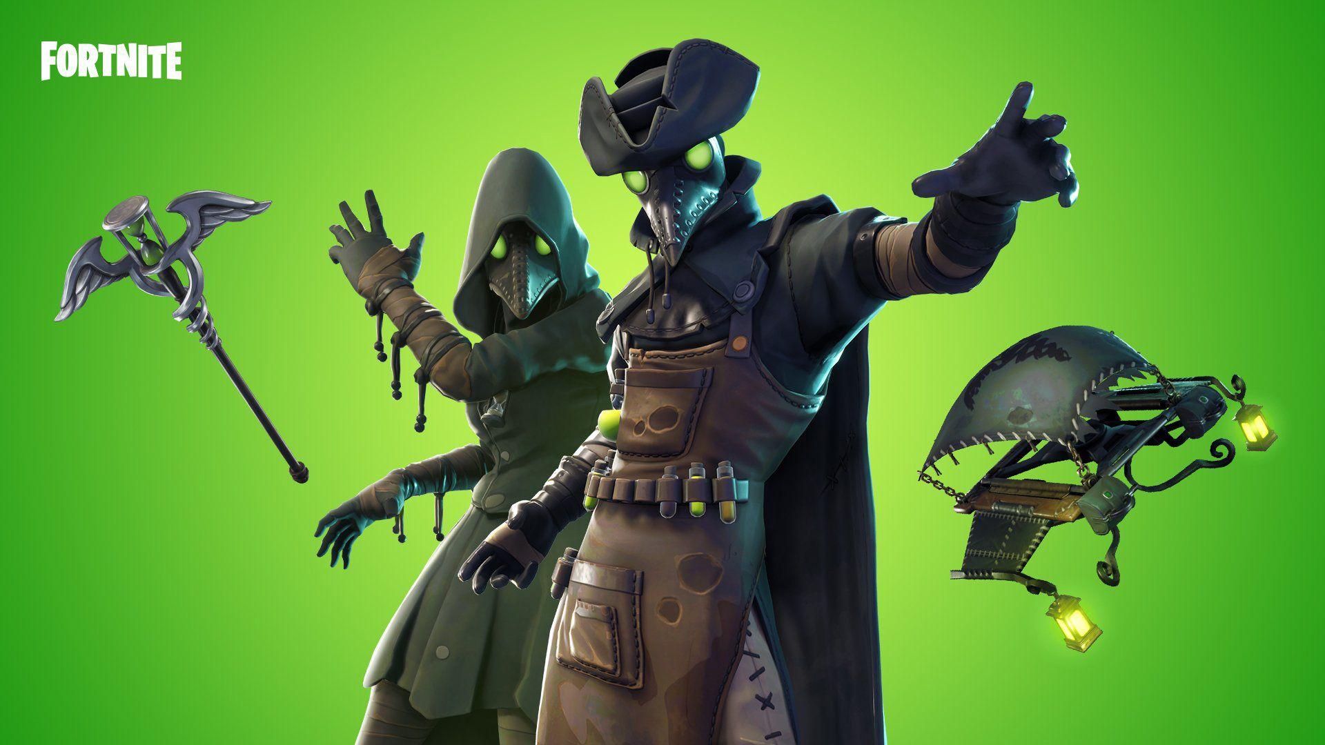 1920x1080 Wallpaper Of Plague Doctor, Video Game, Fortnite, Hero