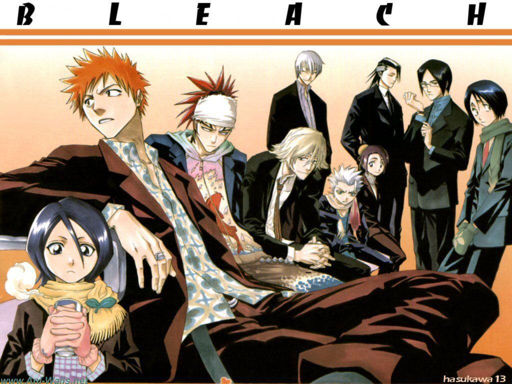1024x768 Anime Bleach HD Background for iPad Air 2