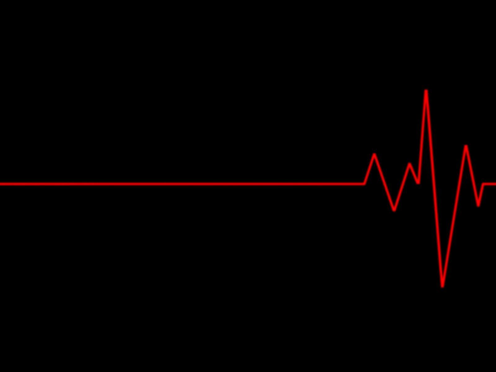 Hình nền trái tim đỏ và đen 1600x1200