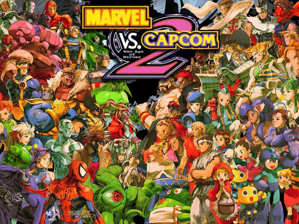 1024x768 Marvel vs. Capcom 2 desktop PC and Mac wallpaper