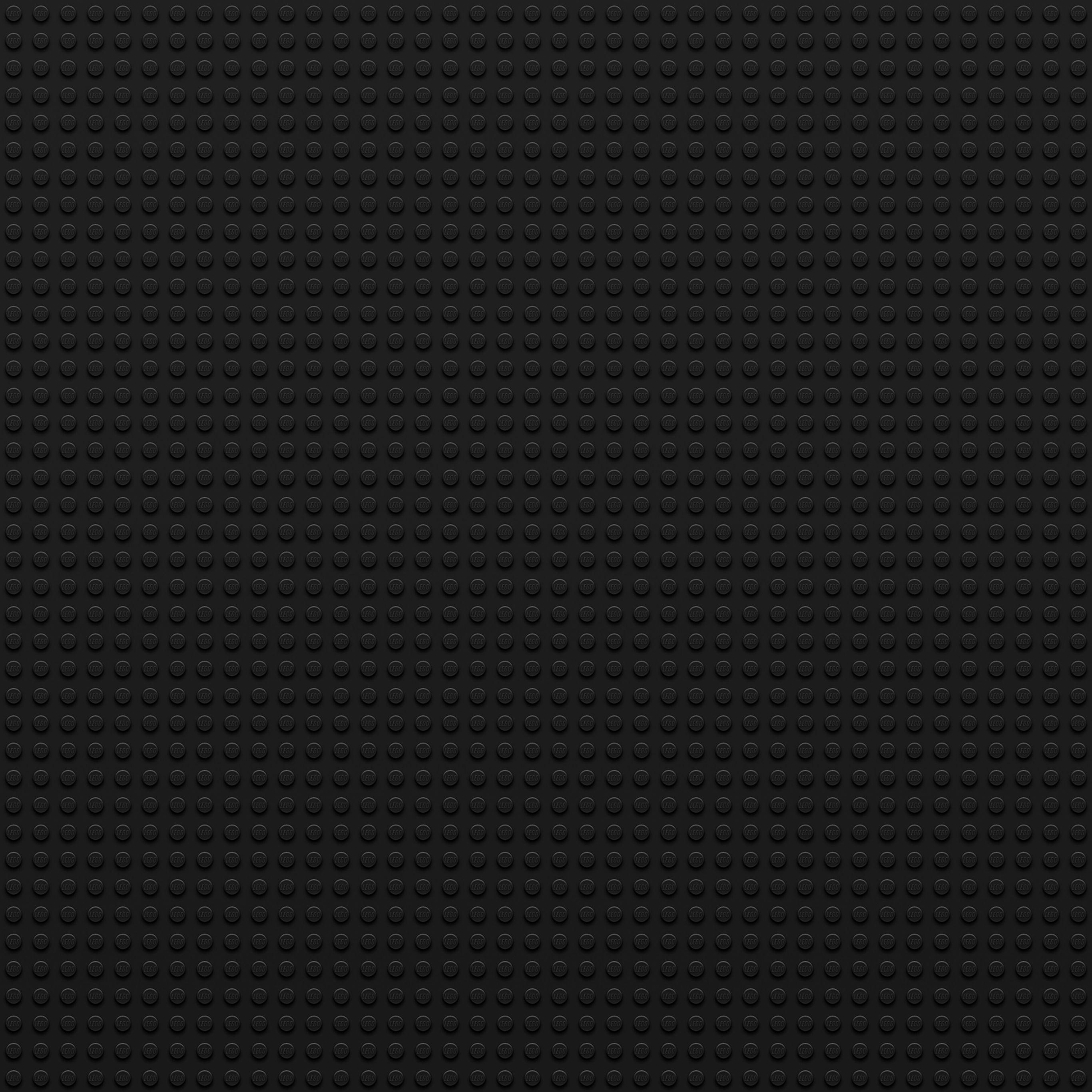 2732x2732 Large Black Wallpaper