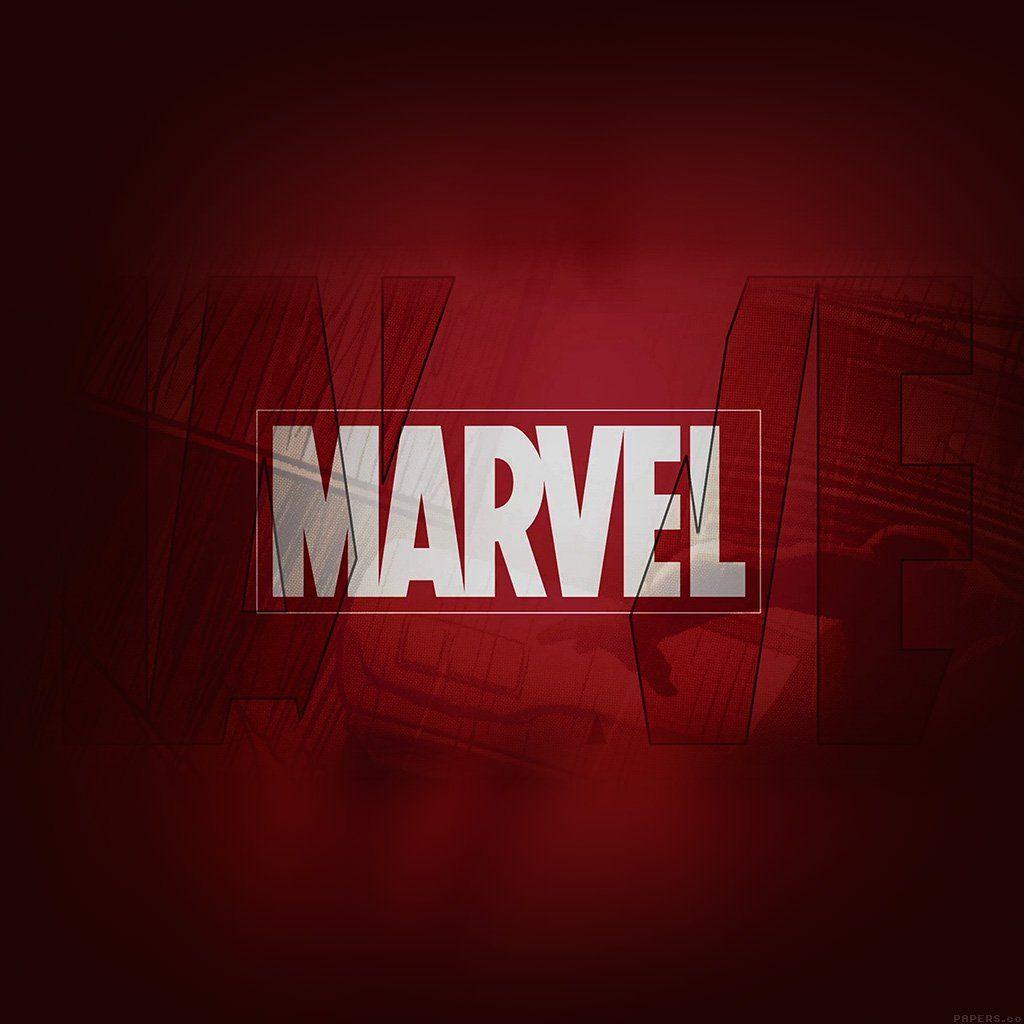 1024x1024 Marvel Logo Film Art Illust Minimal