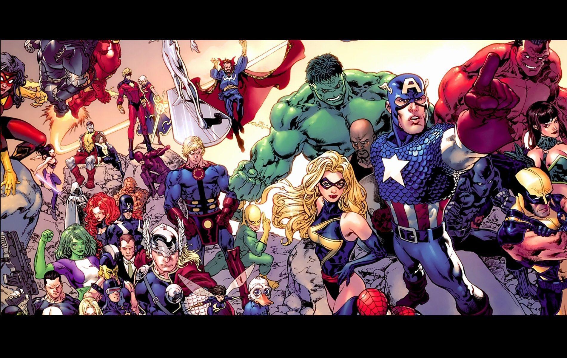 1900x1200 Marvel Cartoon Wallpaper Group (77)