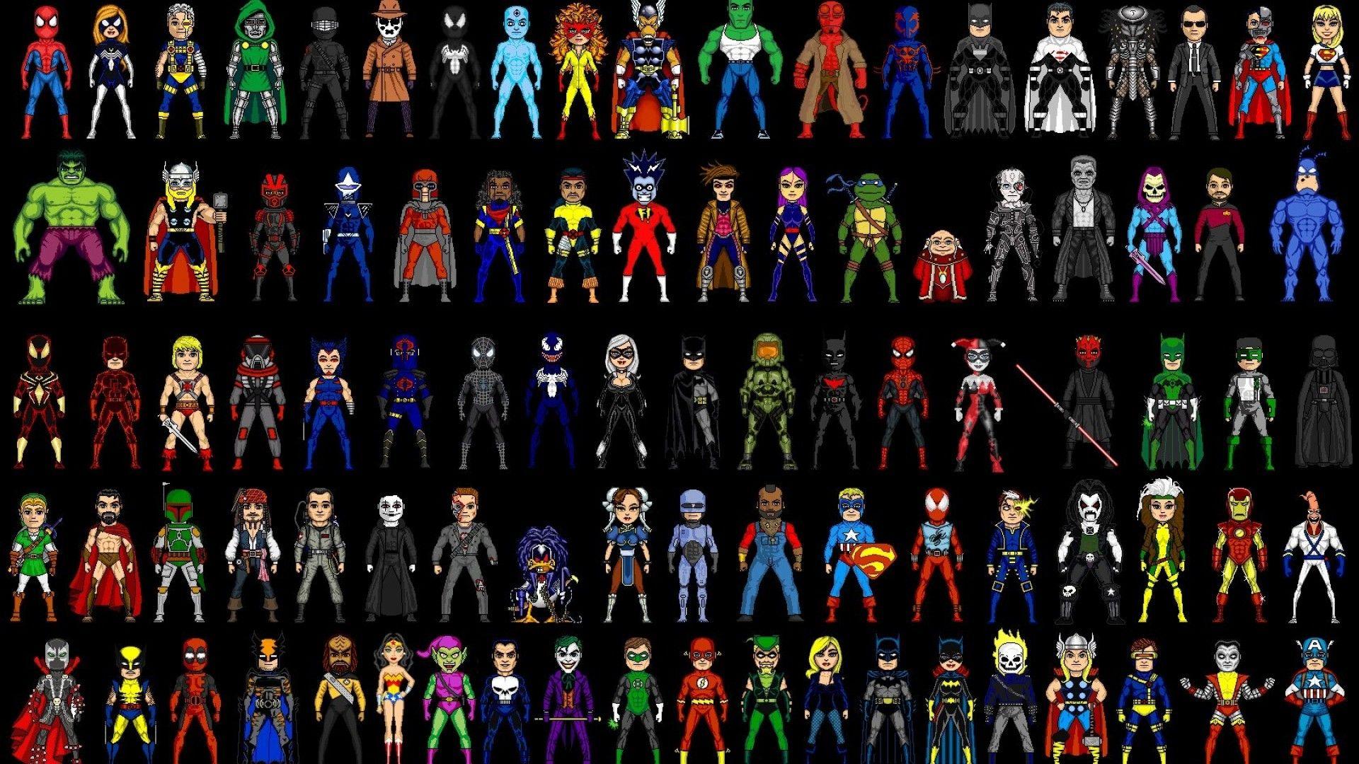 1920x1080 ScreenHeaven: DC Comics Ghost Rider Marvel Comics comparisons pixel