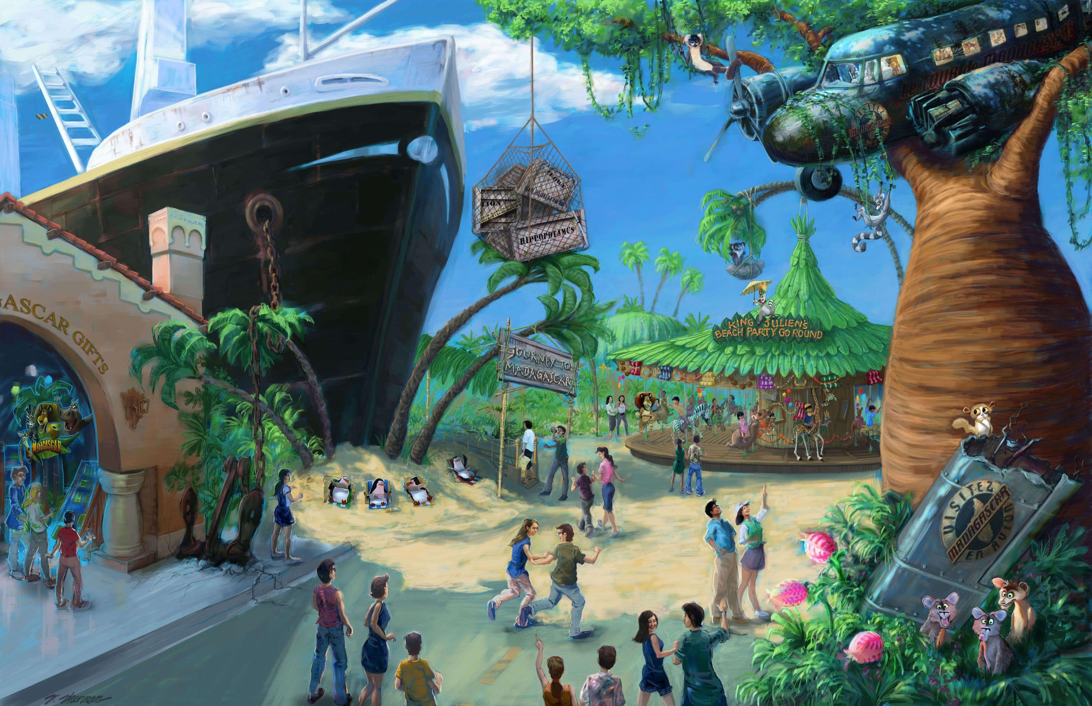 3800x2459 Universal Studios Singapore, Southeast Asia's first movie