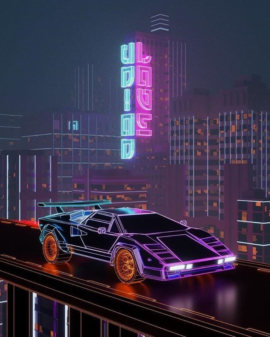 1080x1350 Glitch Art, Car wallpaper. art and paintings