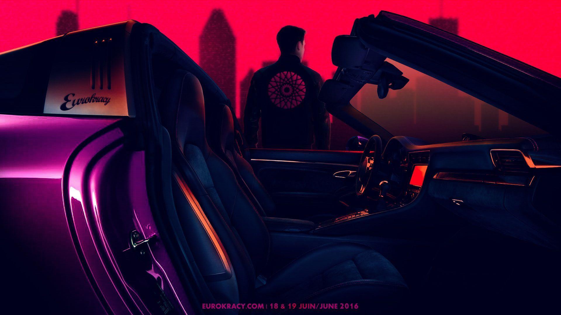 1920x1080 Retrowave Wallpaper