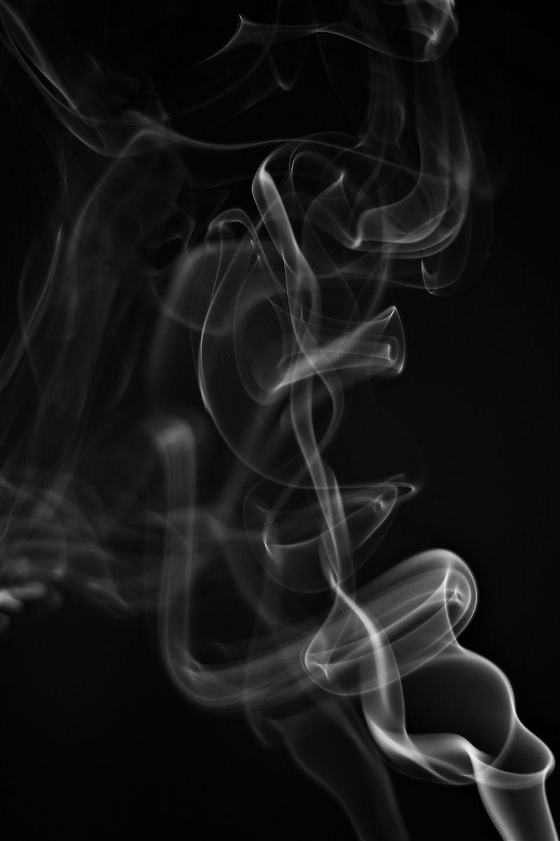 800x1200 Download wallpaper 800x1200 smoke, white, wriggling, black