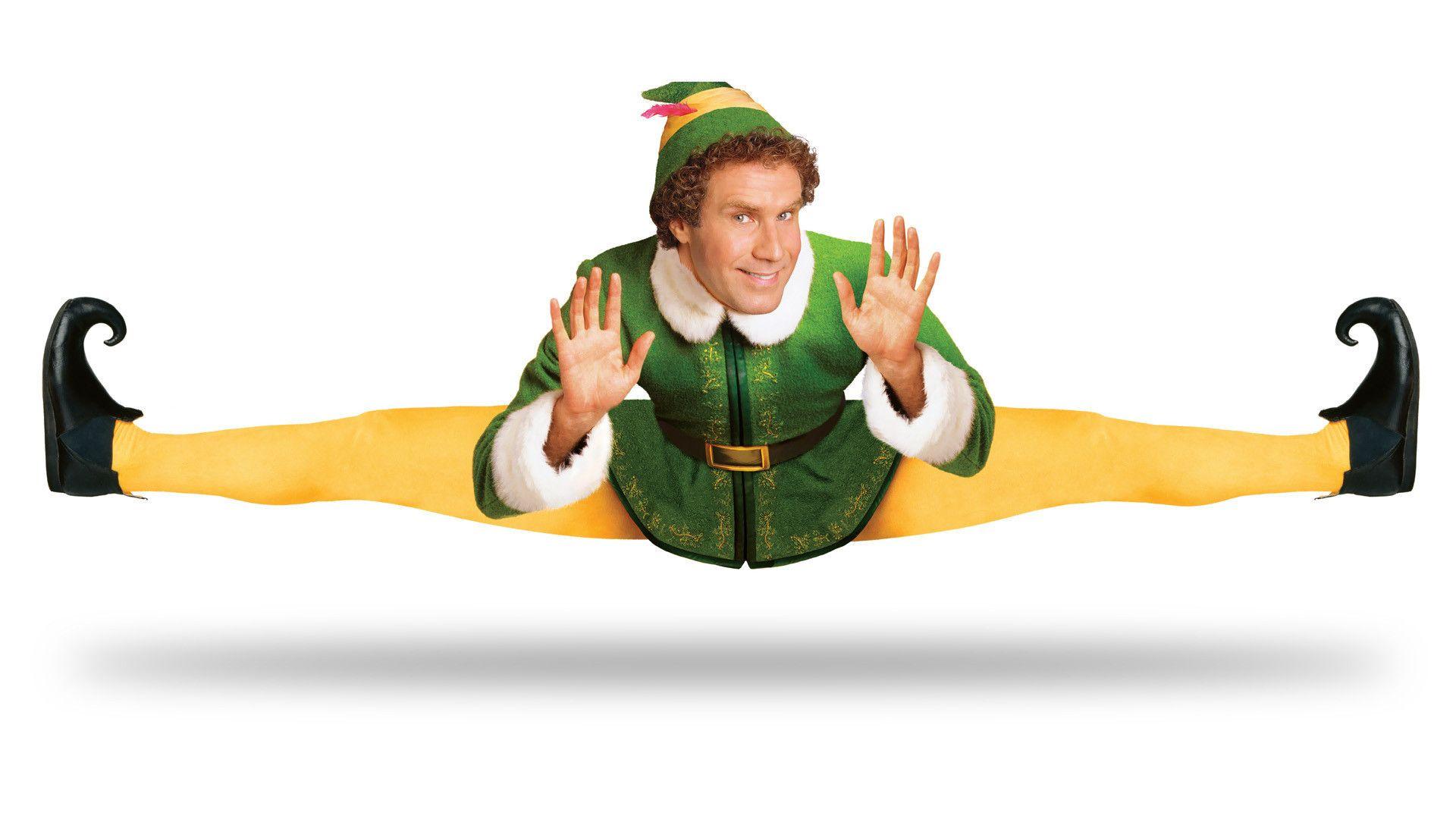 7. "Buddy the Elf" Movie-Inspired Nail Art - wide 1