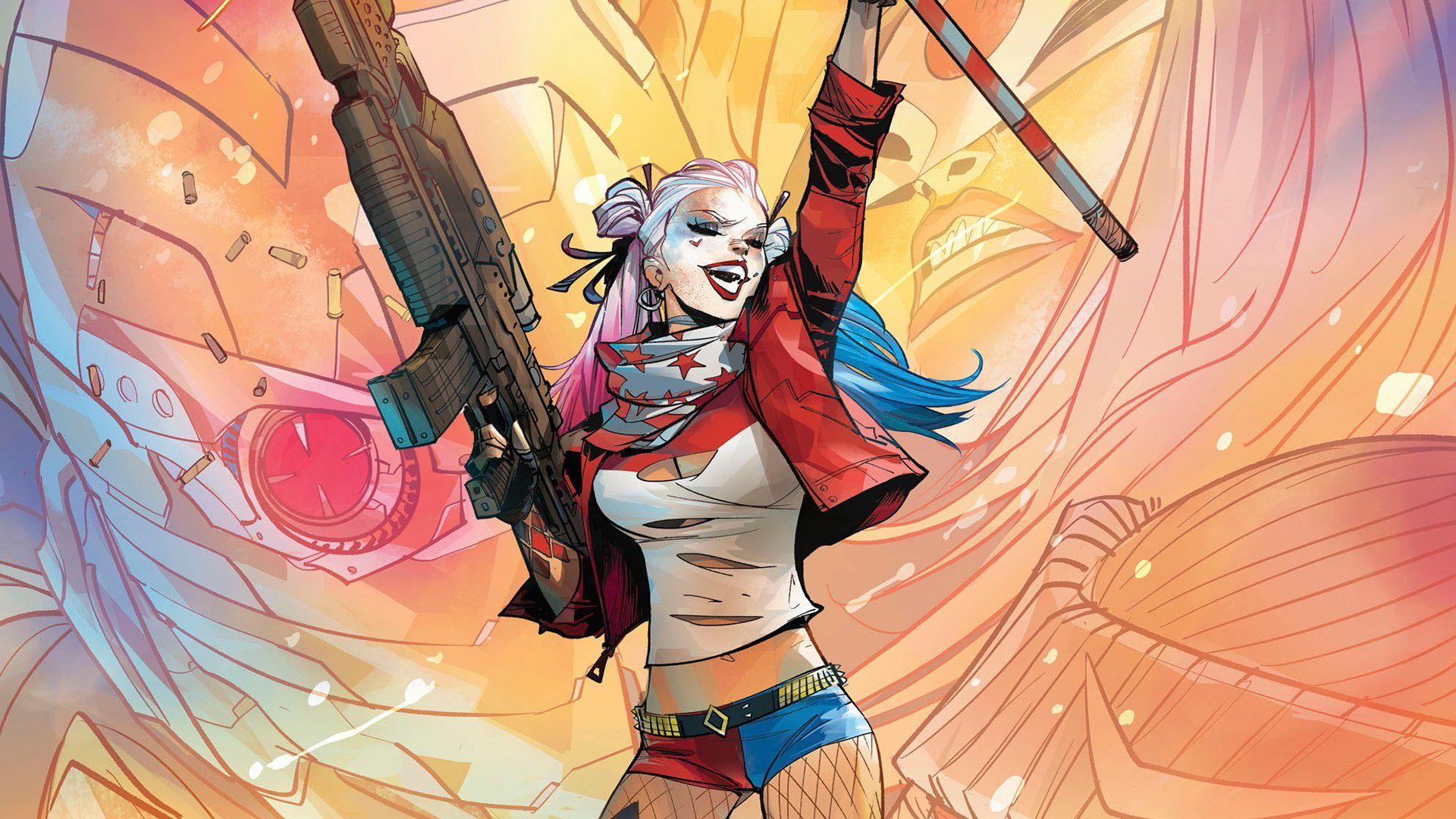 1920x1080 Suicide Squad, Harley Quinn Art Work widescreen wallpaper