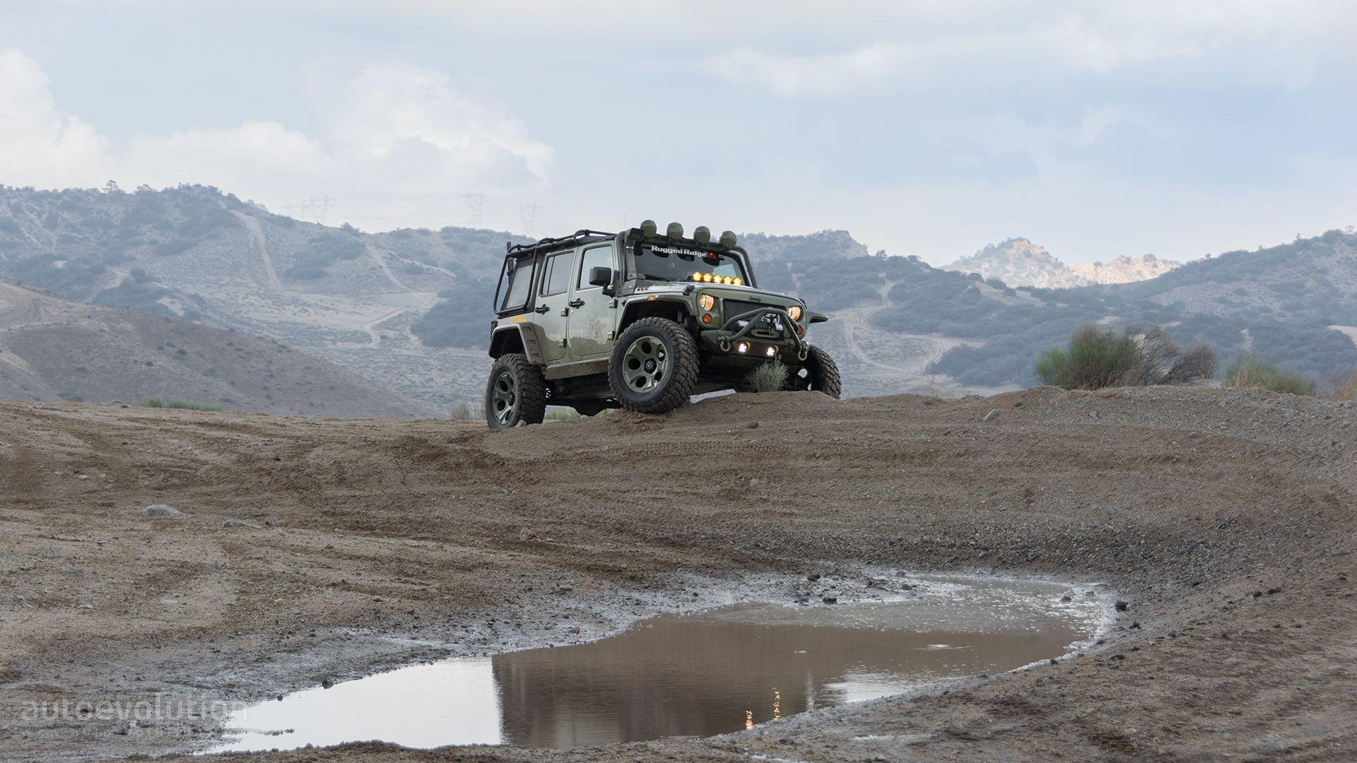 1920x1080 Jeep Wrangler Rubicon by Rugged Ridge Wallpaper