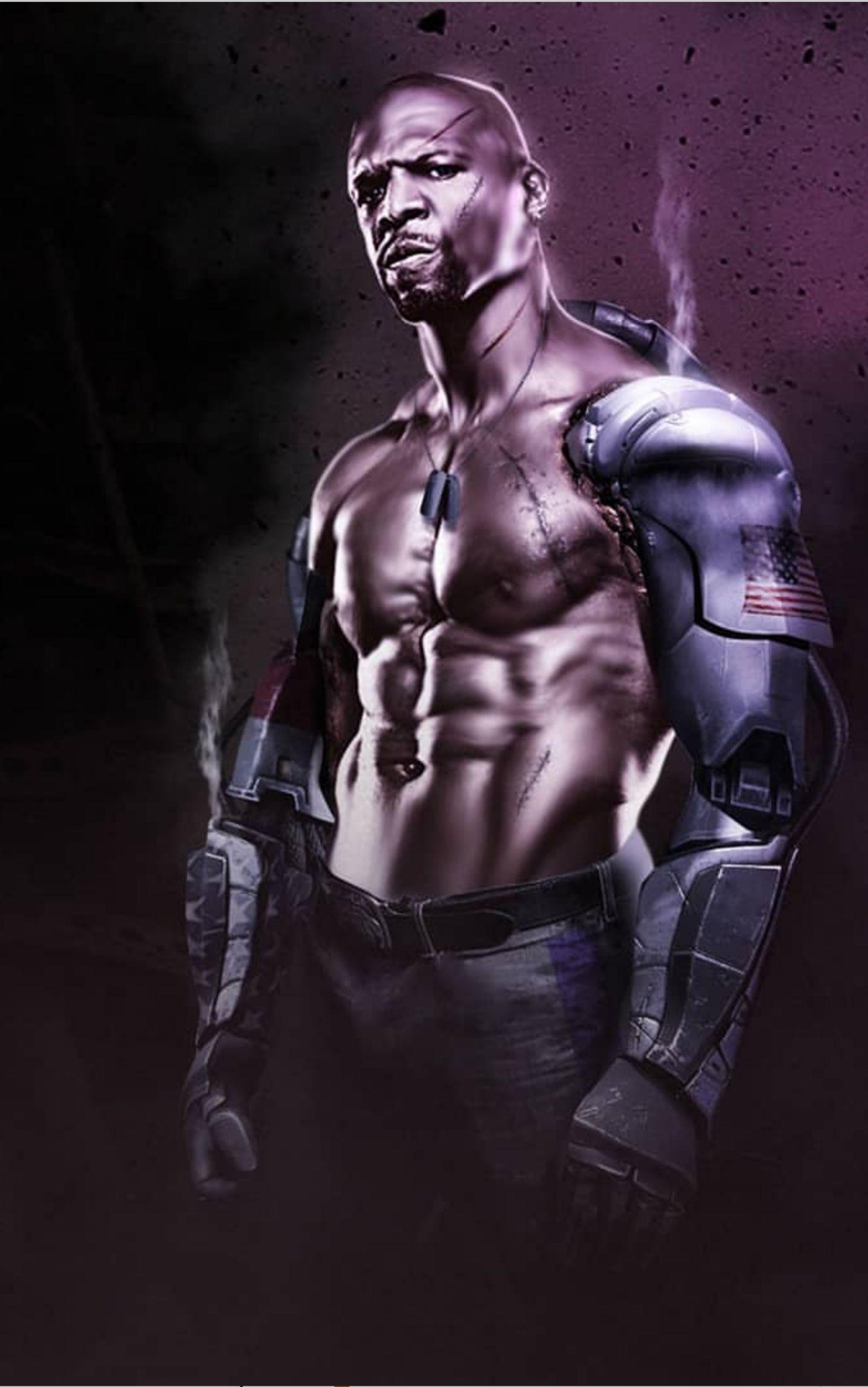 1434x2291 Terry Crews As Jax From Mortal Kombat Crews Mortal