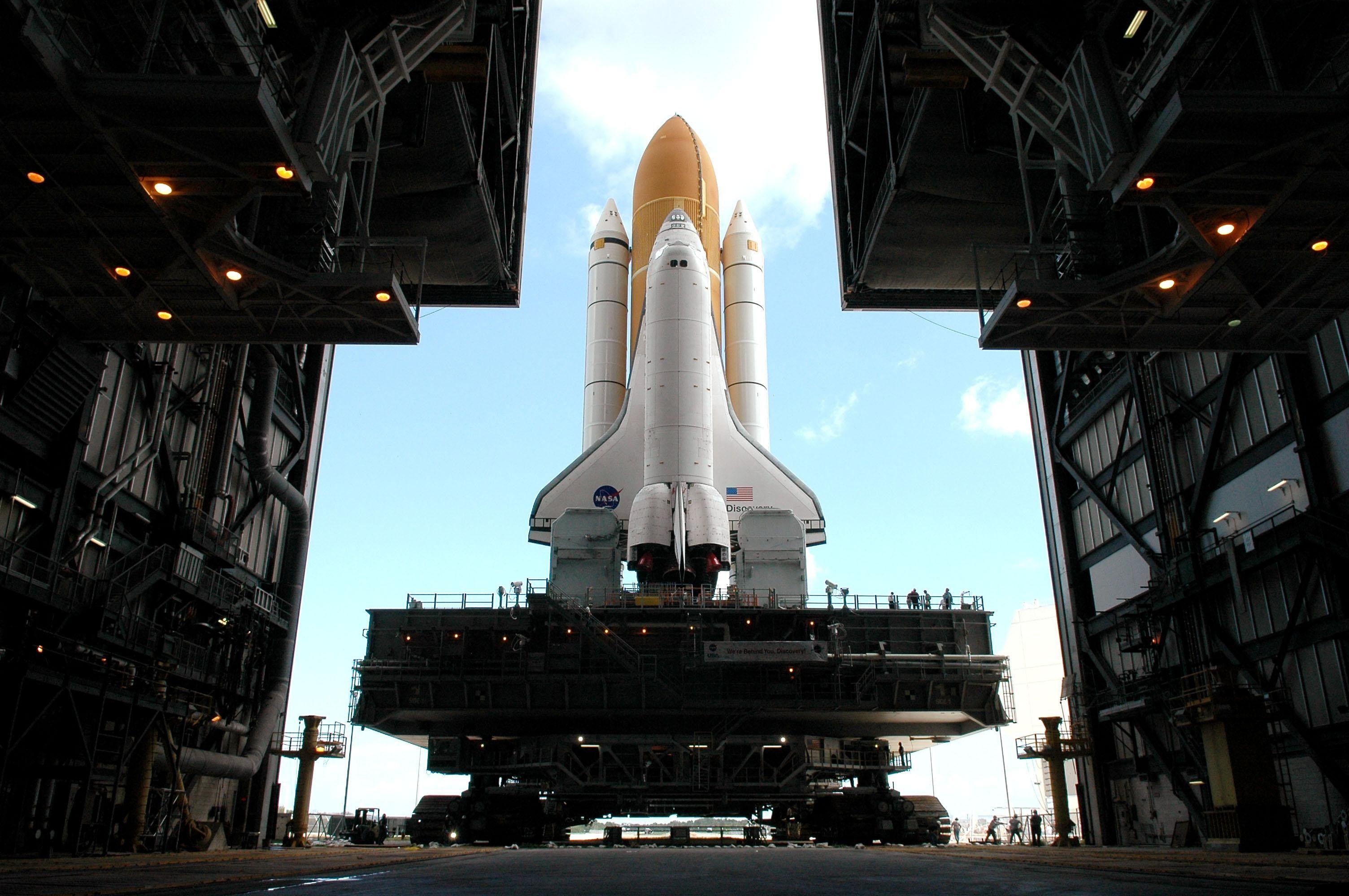 3008x2000 #American flag, #clouds, #rocket, #space station