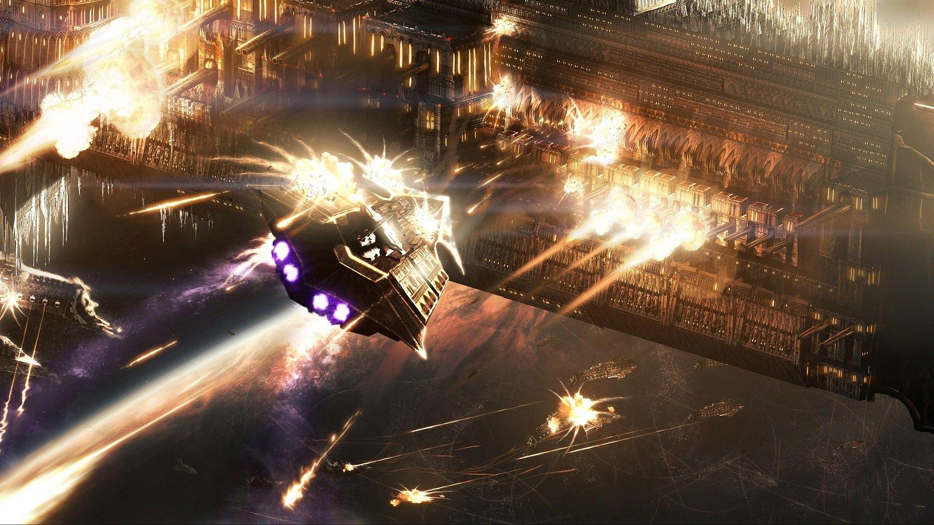 1920x1080 Download 1920x1080 Wallpaper warhammer 40000 spaceship