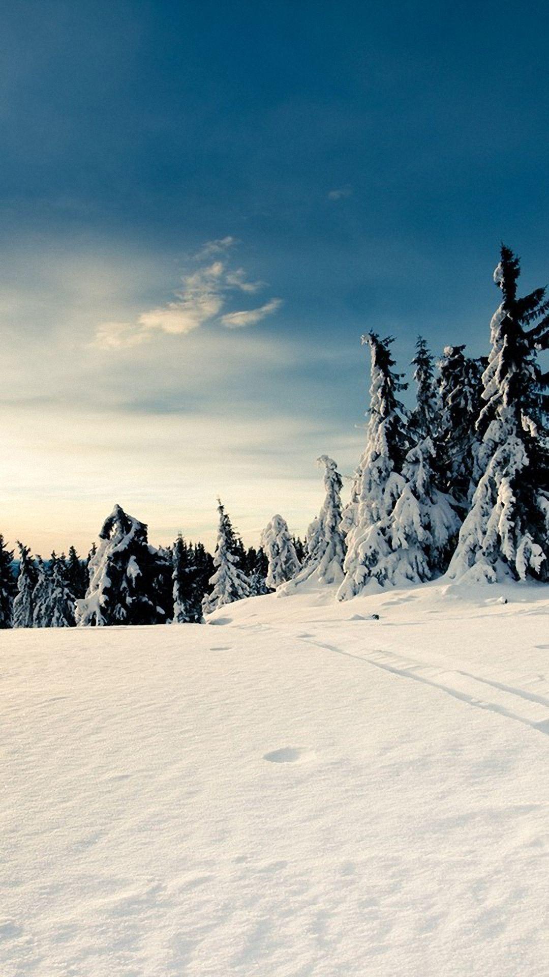 1080x1920 Winter Mountain Top lg phone Wallpaper HD 1080x1920