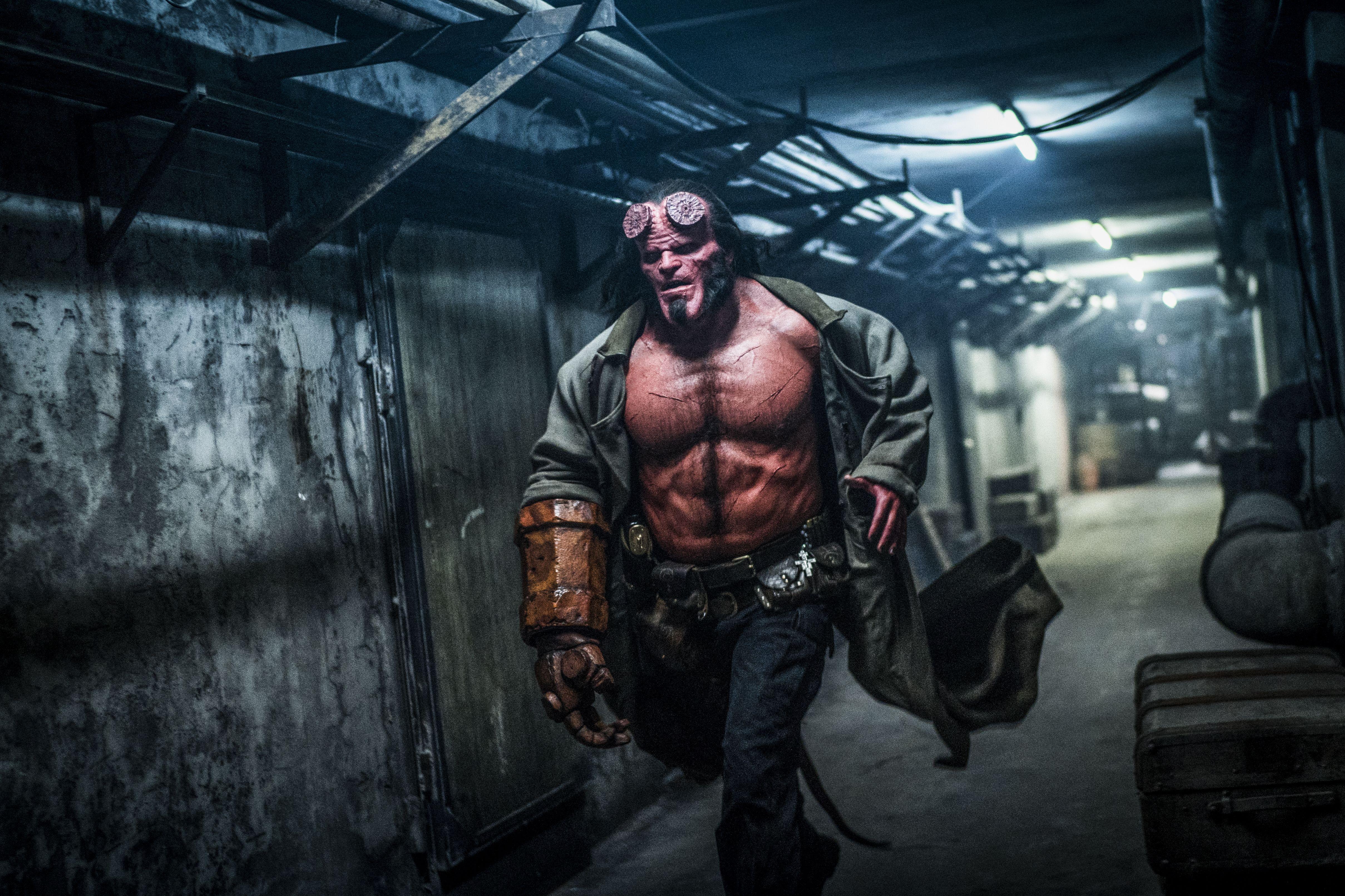 4835x3223 David Harbour As Hellboy HD Movies, 4k Wallpaper