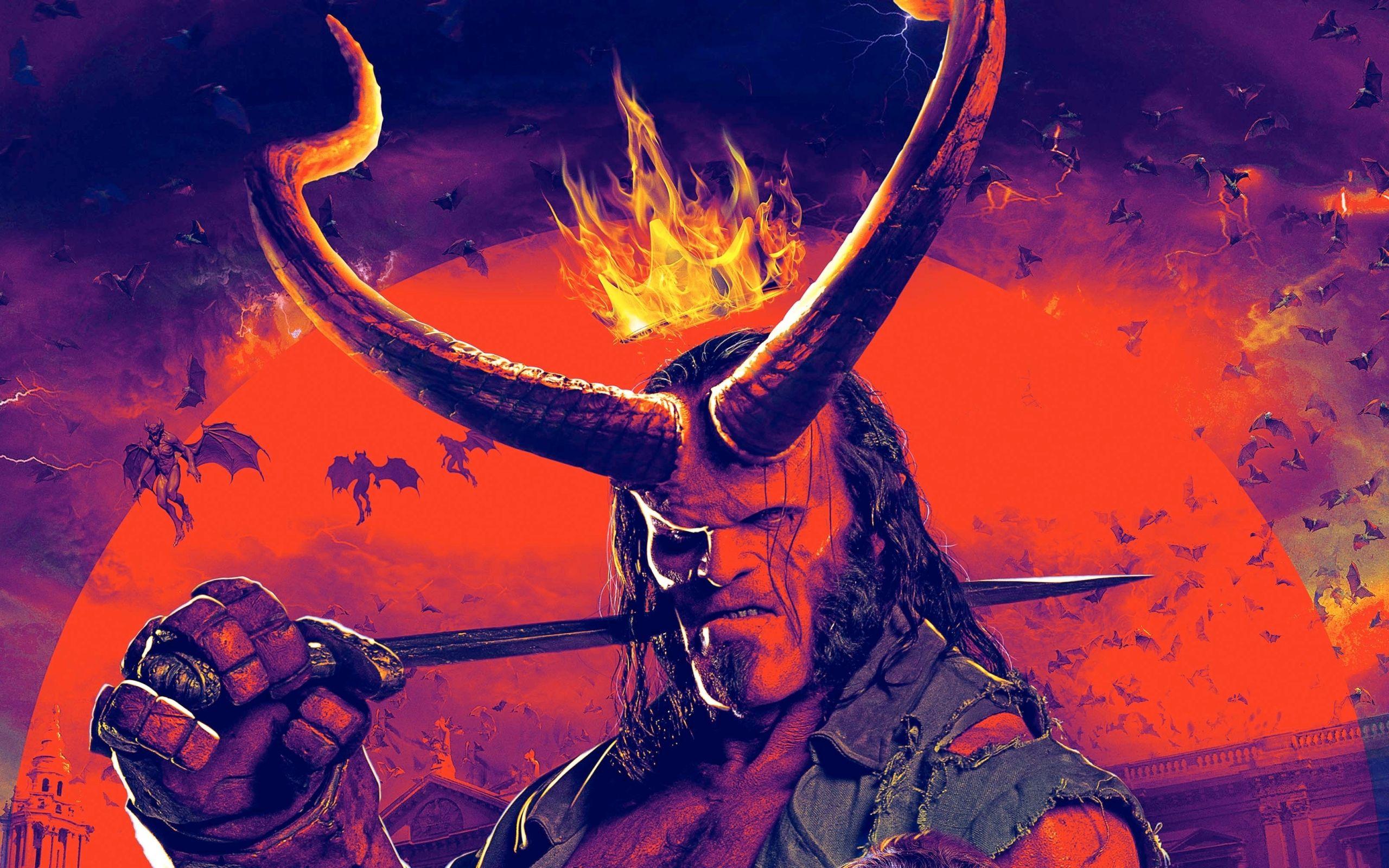 2560x1600 Wallpaper of David Harbour, Hellboy 2019 background