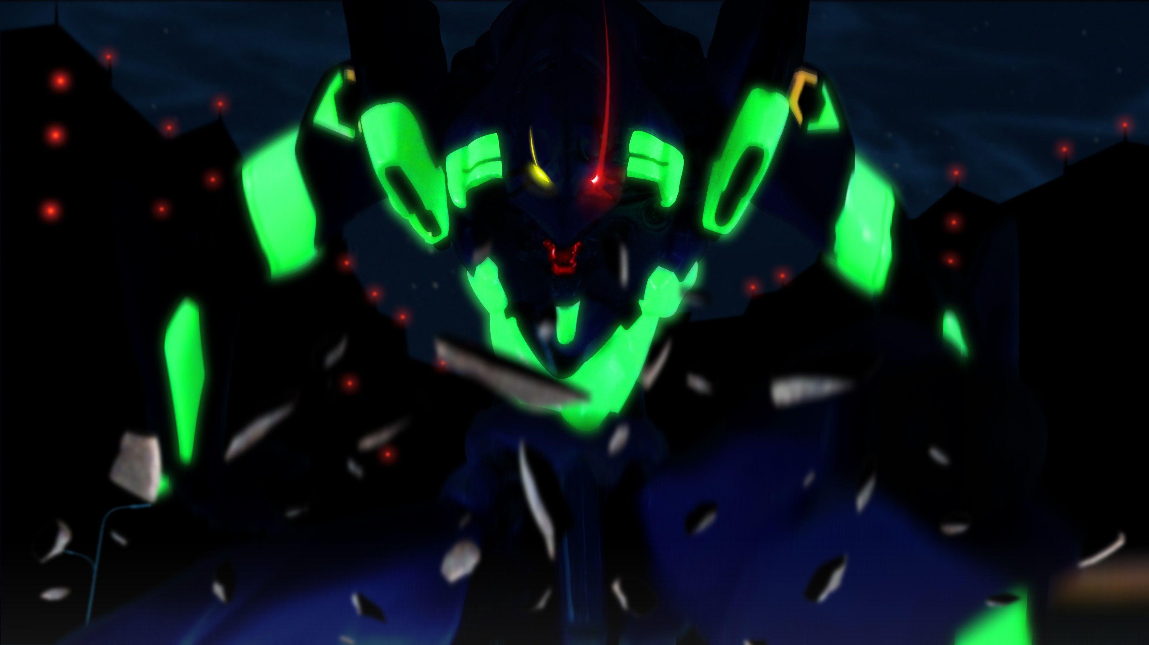 4000x2244 Background Neon Genesis Evangelion Free Wallpaper