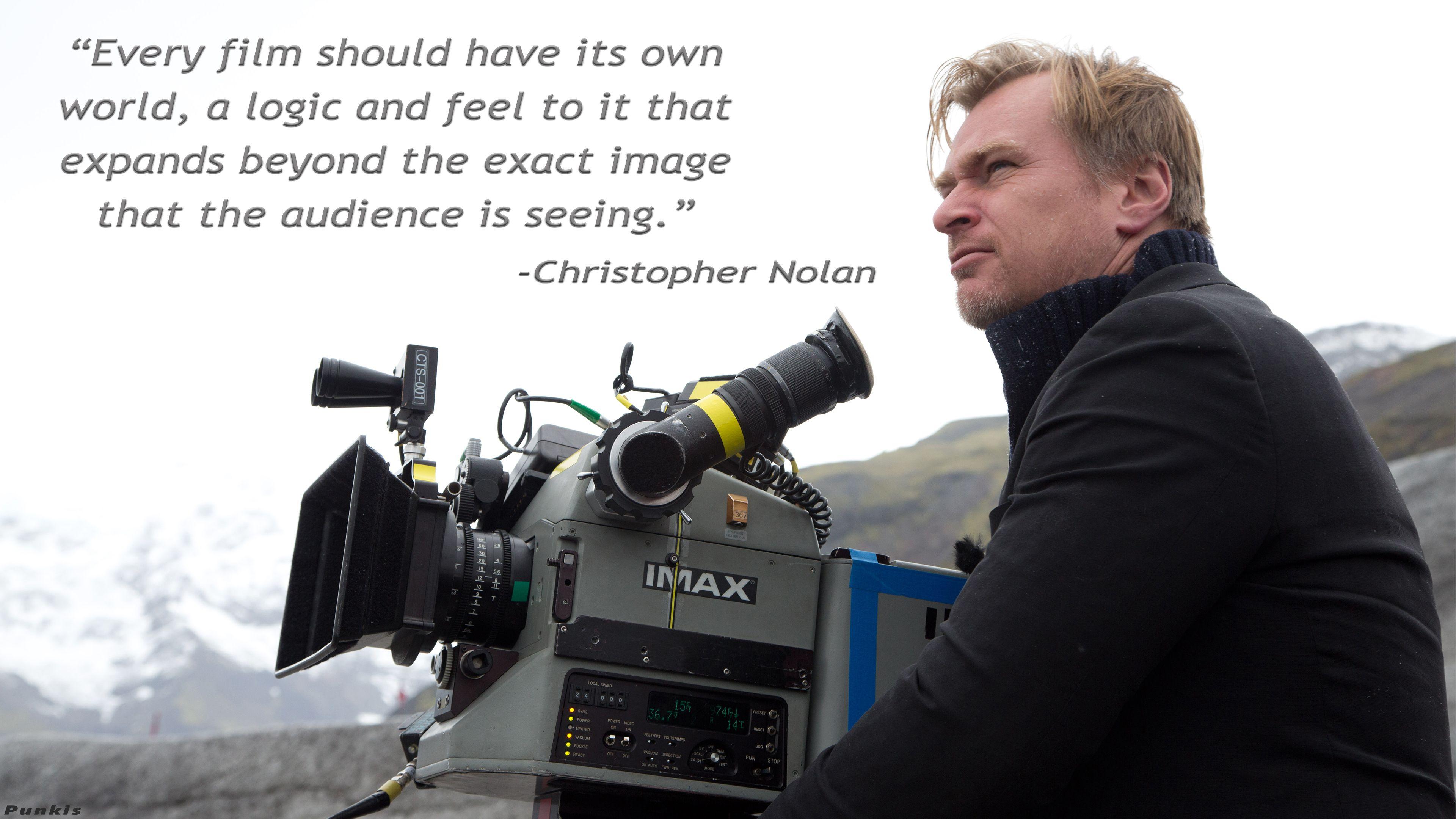 3840x2160 Christopher Nolan Wallpaper