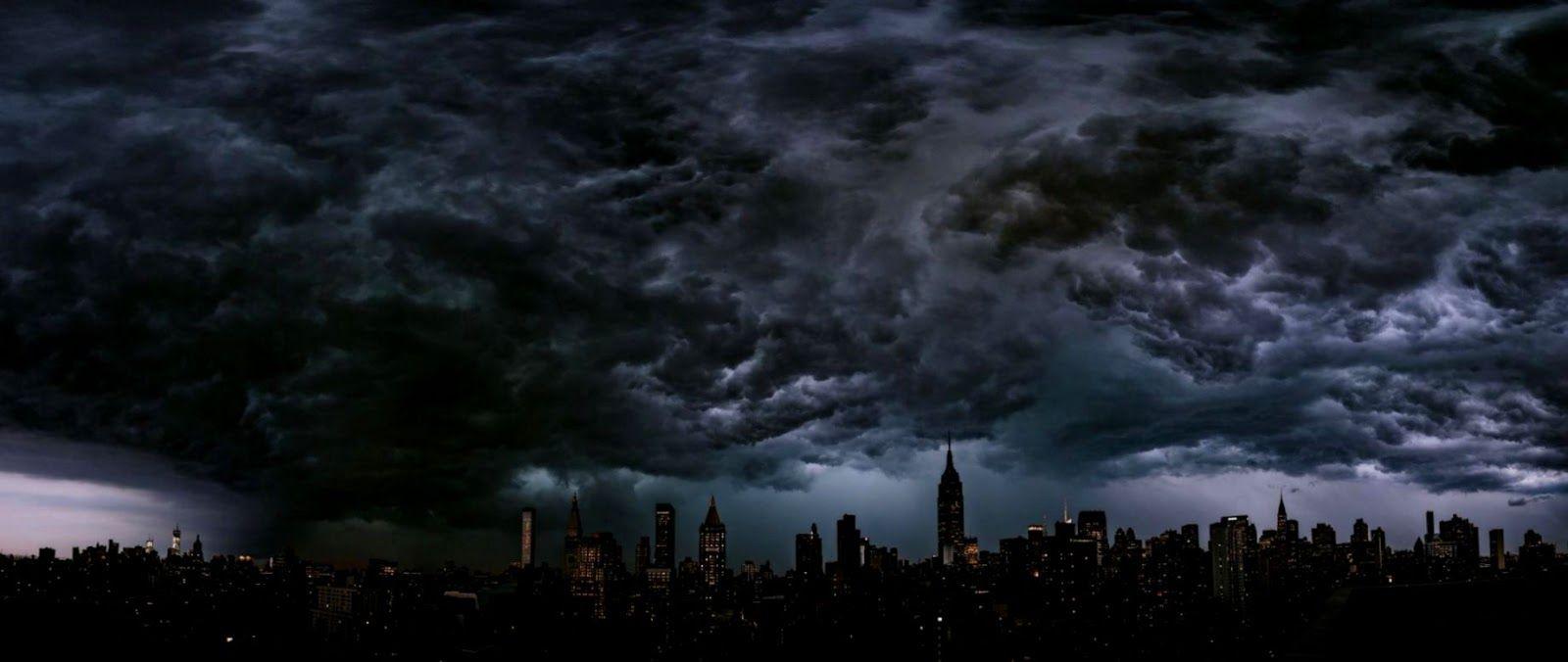 1600x676 Storm Wallpaper