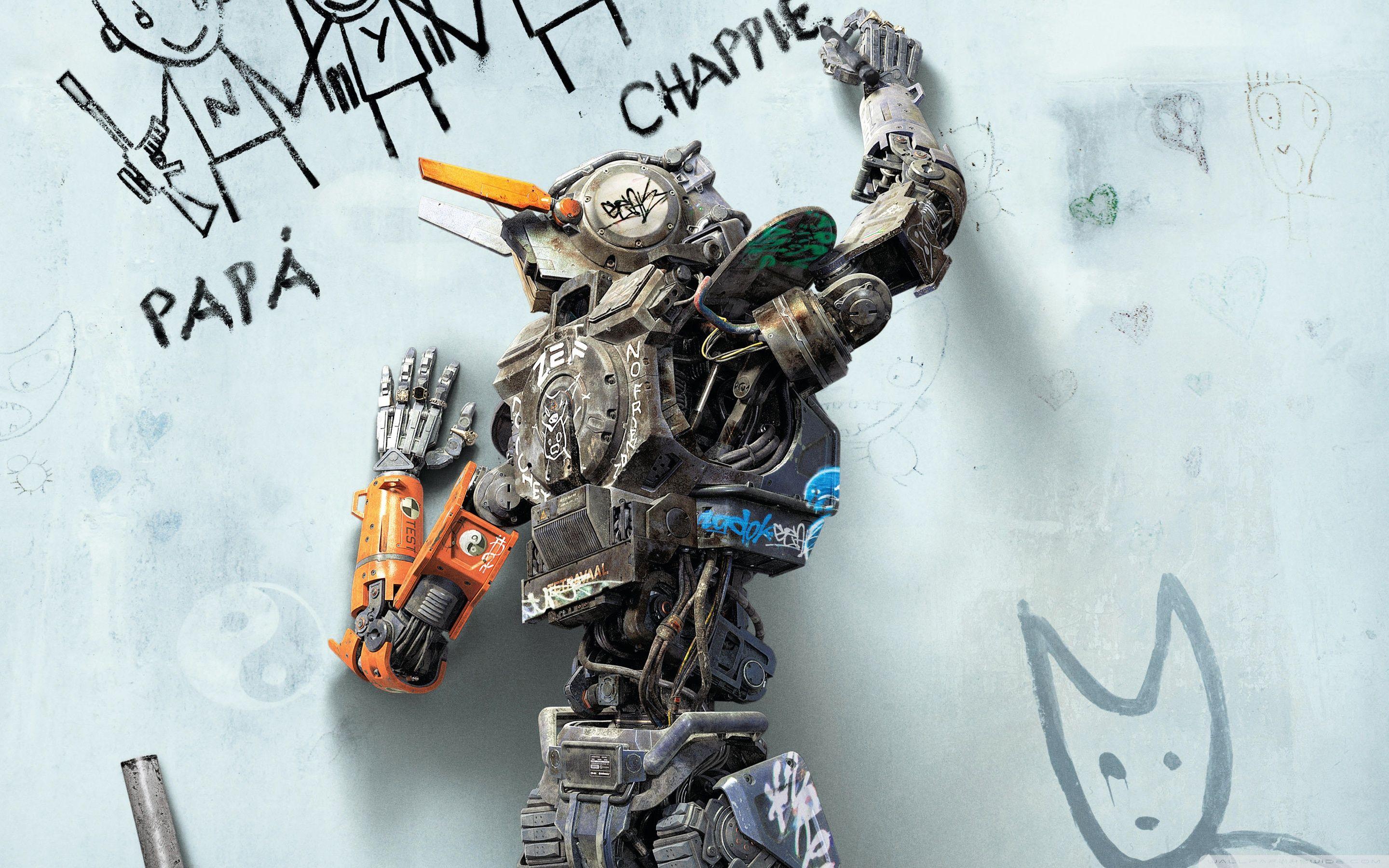 2880x1800 Chappie Wallpaper