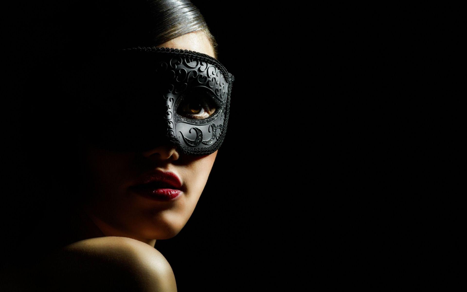 1920x1200 The girl in the mask. for mobile photo
