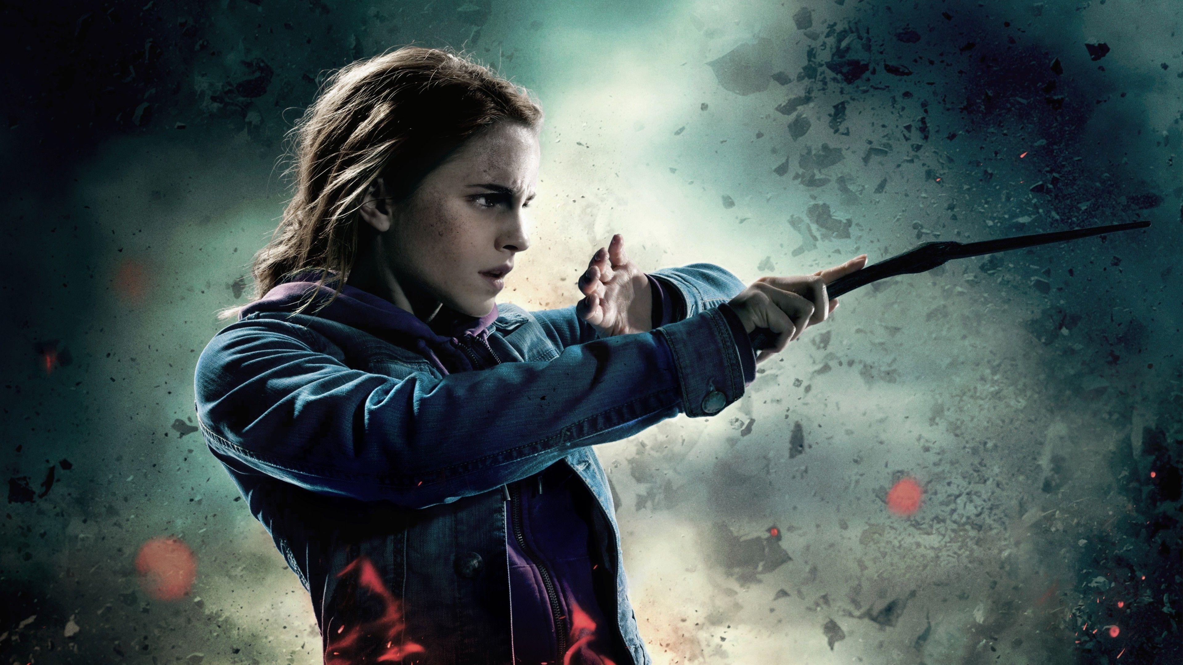 3840x2160 Hermione Granger Wallpaper