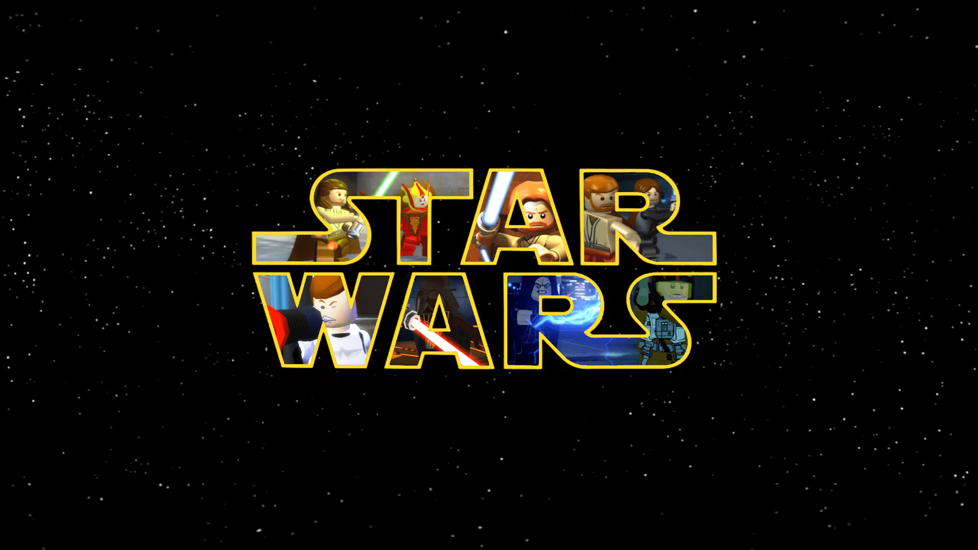 1920x1080 A LEGO Star Wars wallpaper that I made