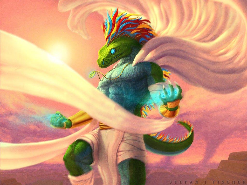 Quetzalcoatl  Aztec Mythology  Wallpaper by Art Gutierrez 2968810   Zerochan Anime Image Board Mobile