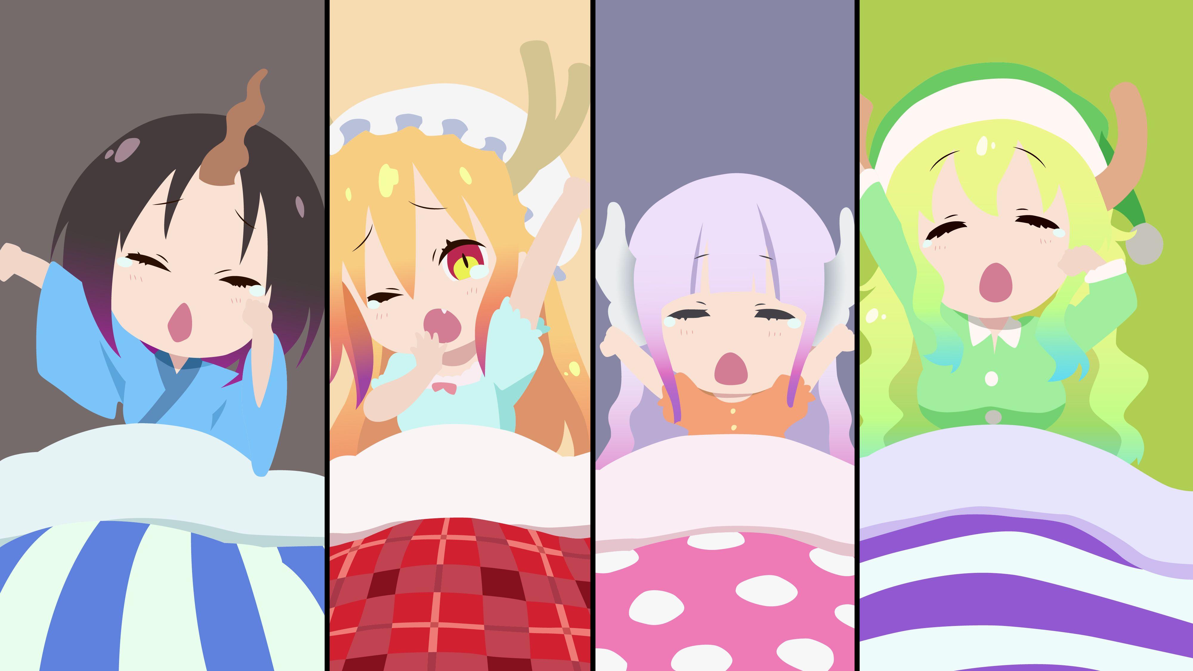 4000x2250 Miss Kobayashi's Dragon Maid 4k Ultra HD Wallpaper
