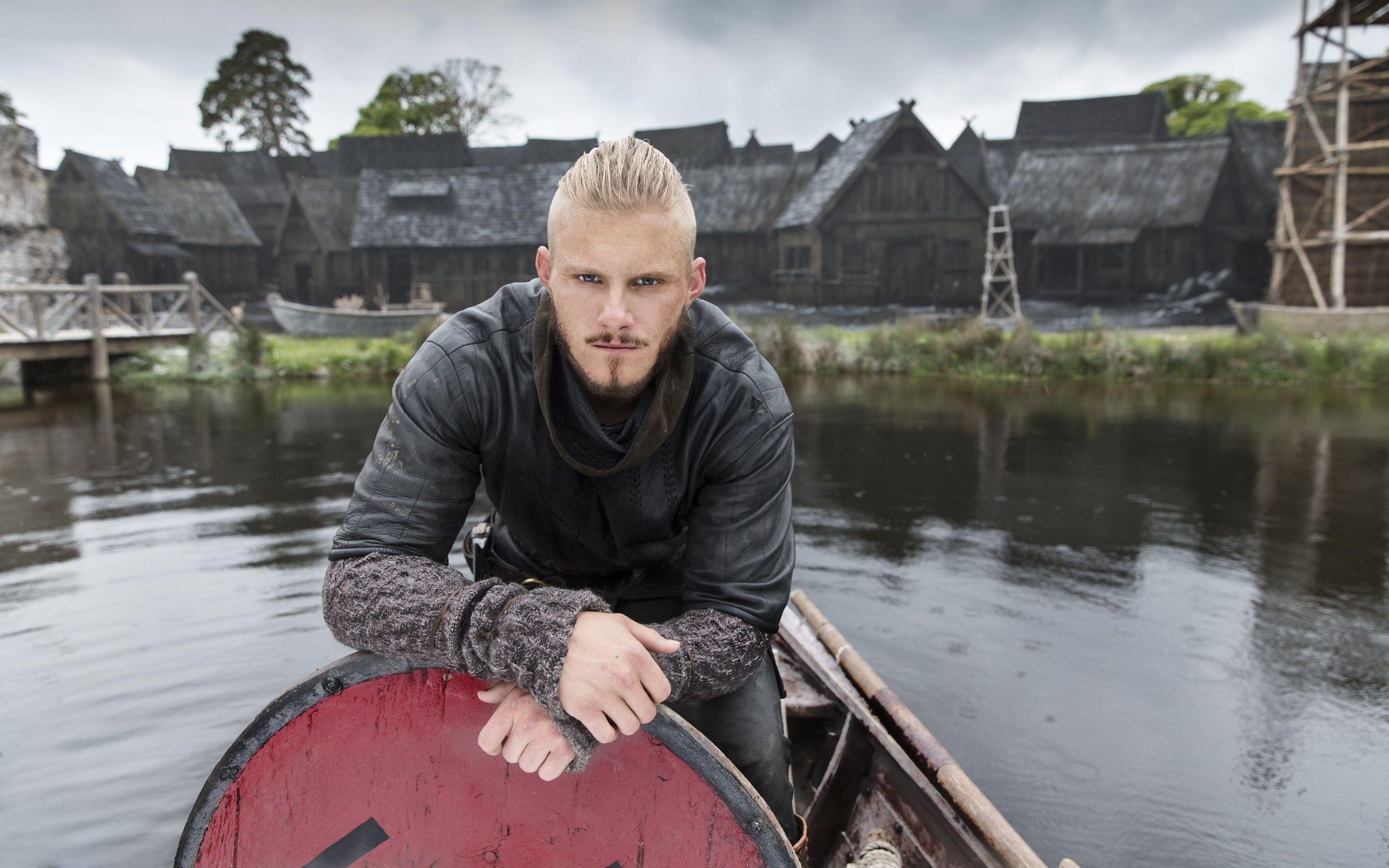 3840x2400 Download wallpaper canadian actor, vikings, alexander