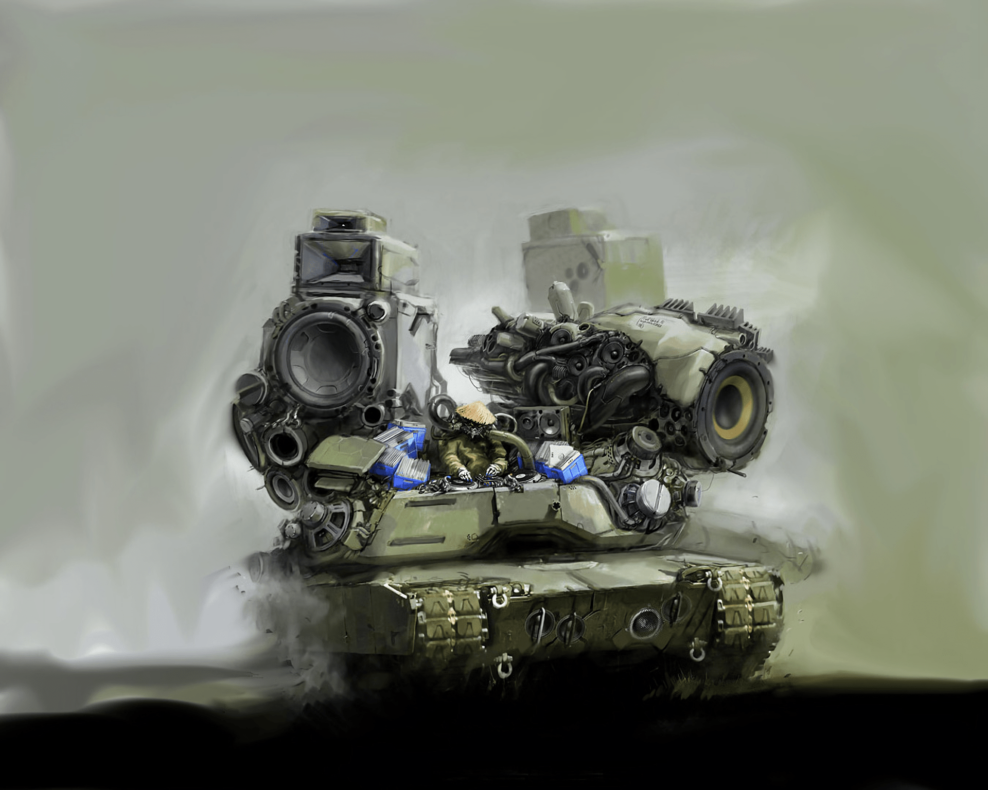 1920x1536 Epic Sound: HD Wallpaper of Music